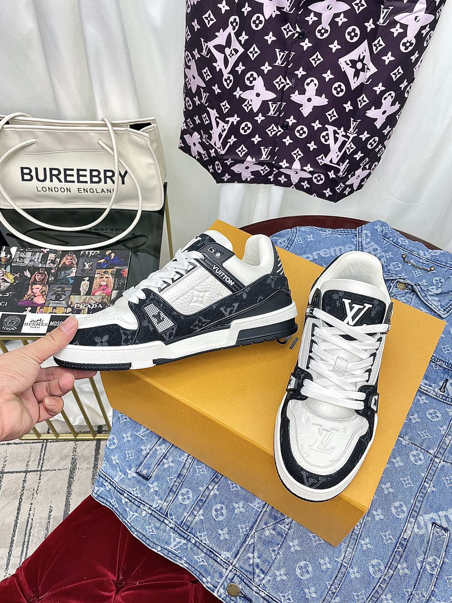 Louis Vuitton Basic Shoes Mesh L-s