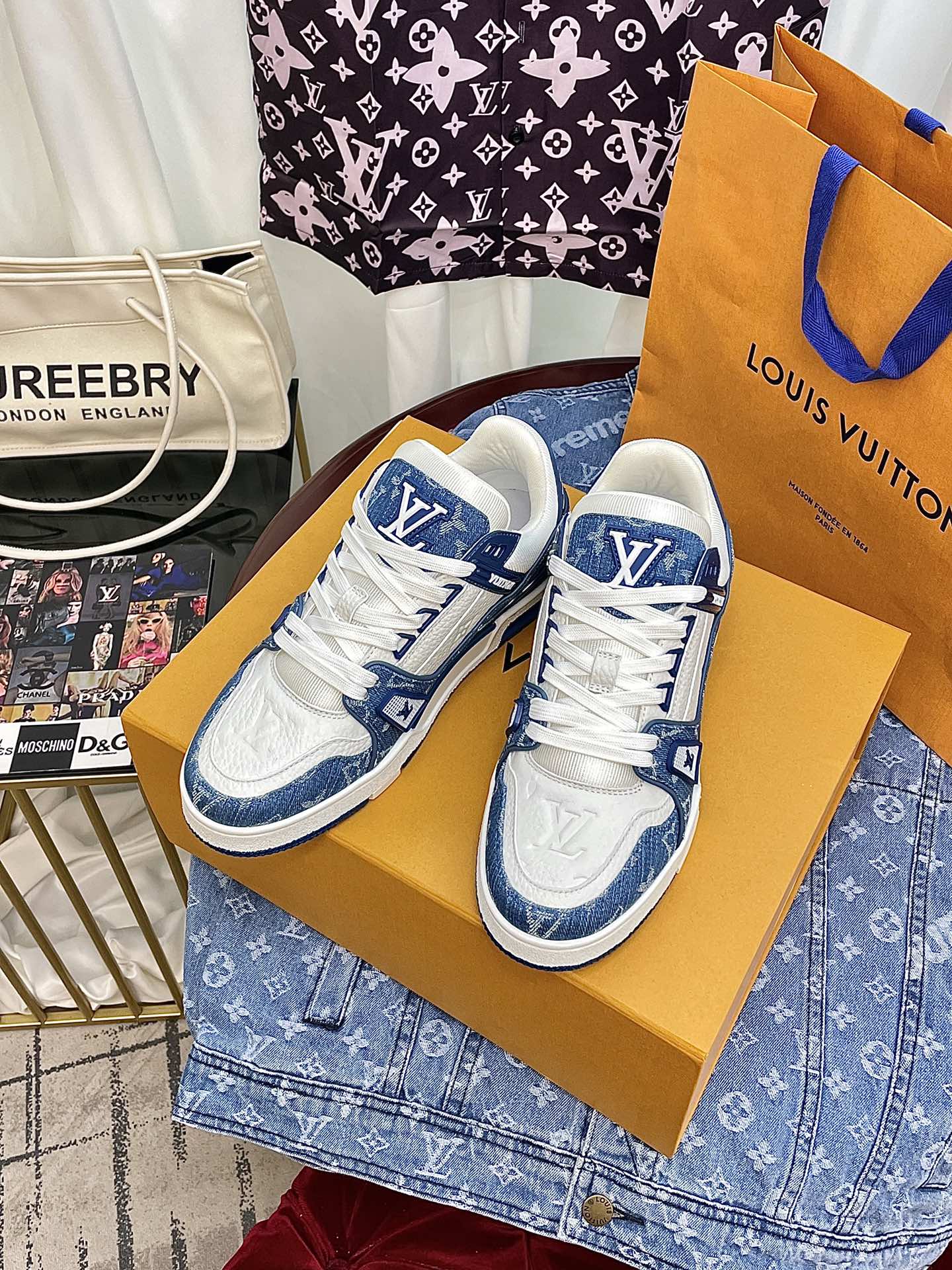 Louis Vuitton Basic Shoes Mesh L-s