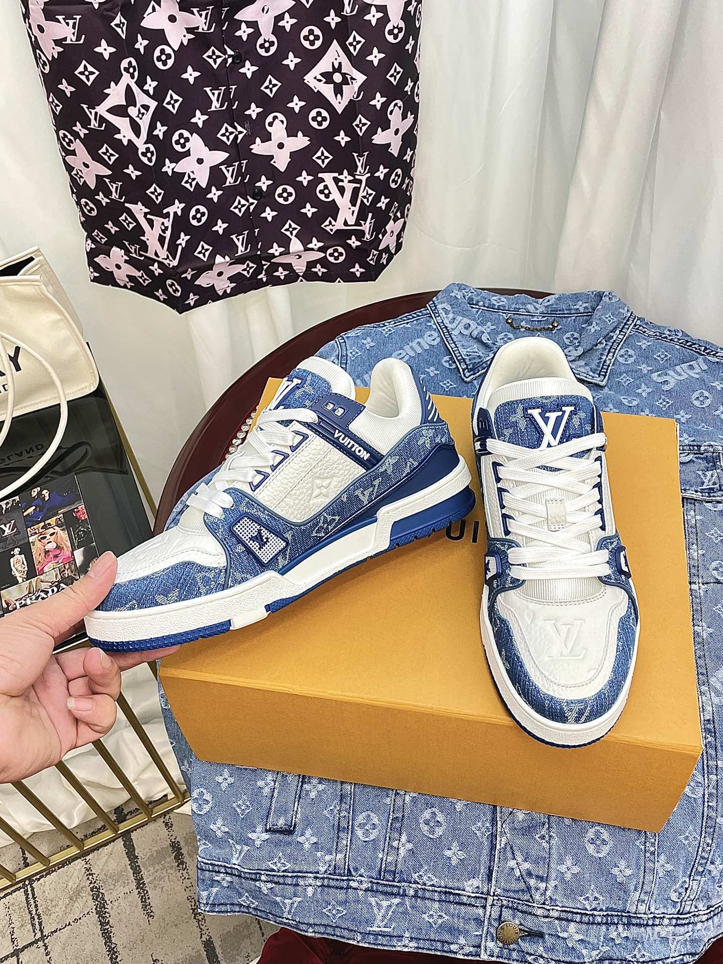 Louis Vuitton Basic Shoes Mesh L-s