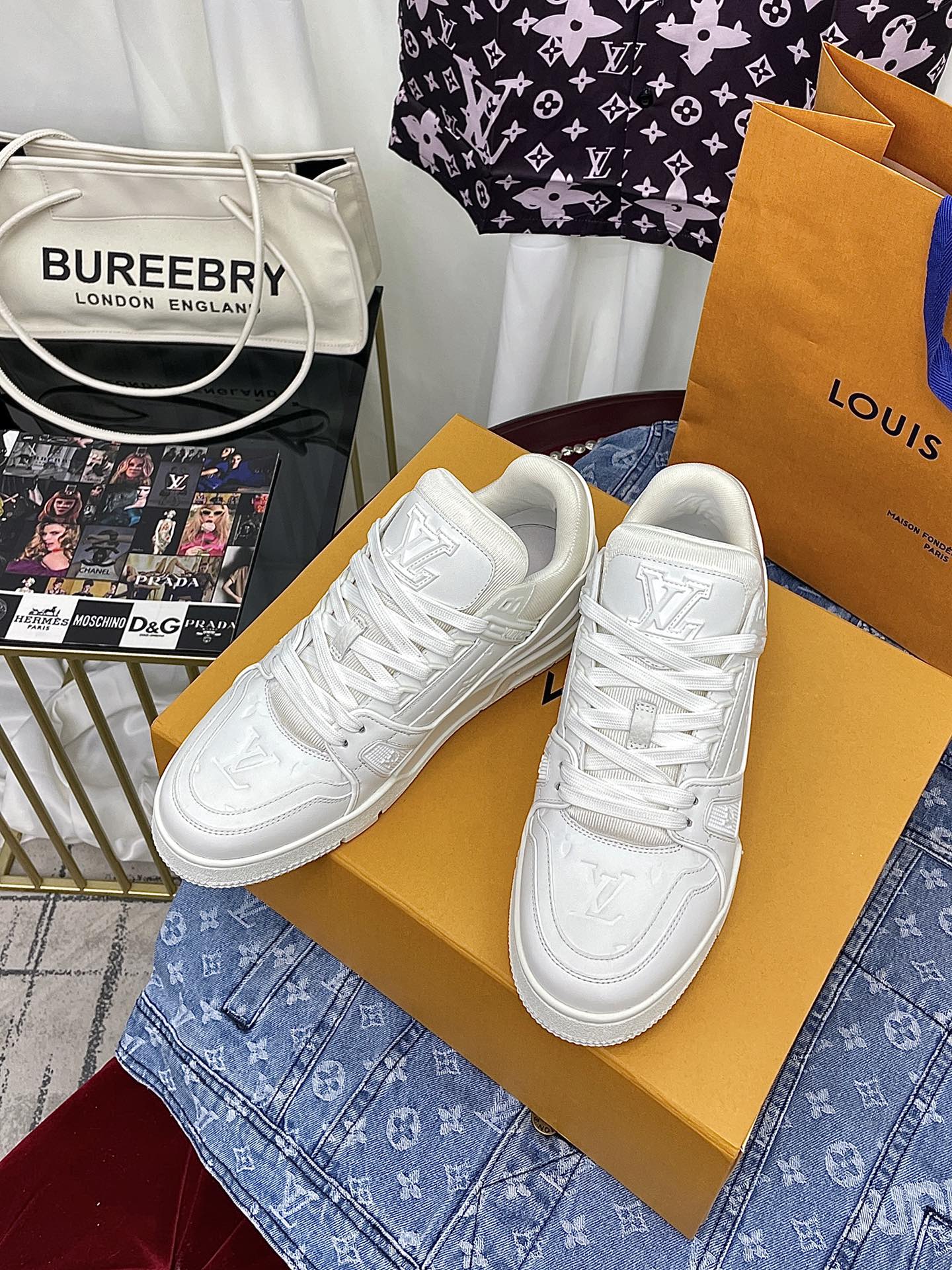 Louis Vuitton Basic Shoes Mesh L-s