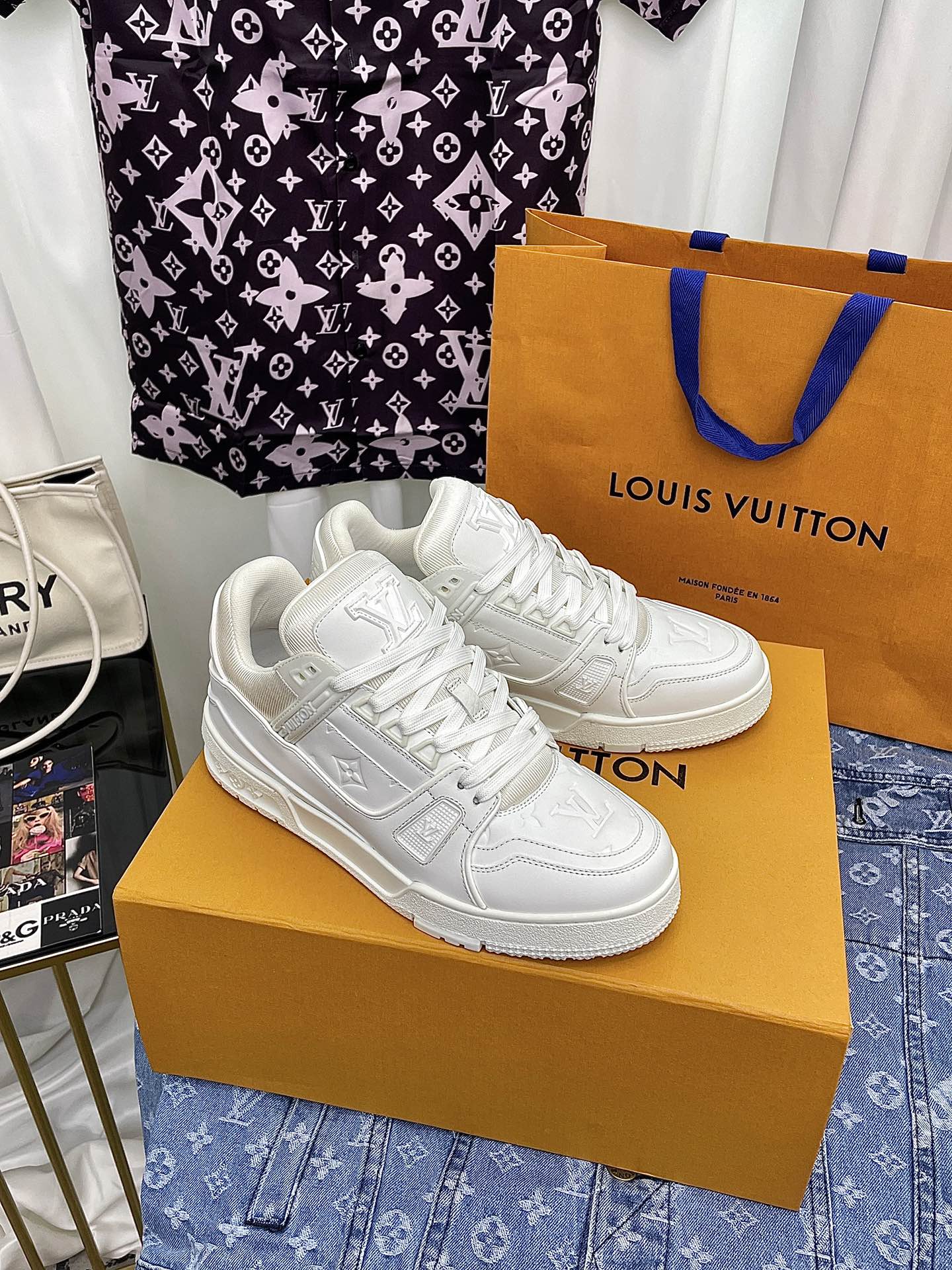 Louis Vuitton Basic Shoes Mesh L-s