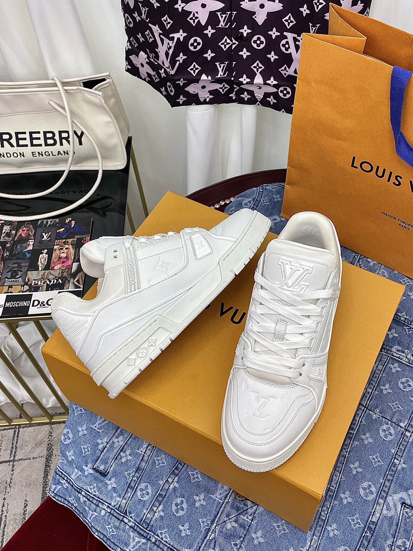 Louis Vuitton Basic Shoes Mesh L-s