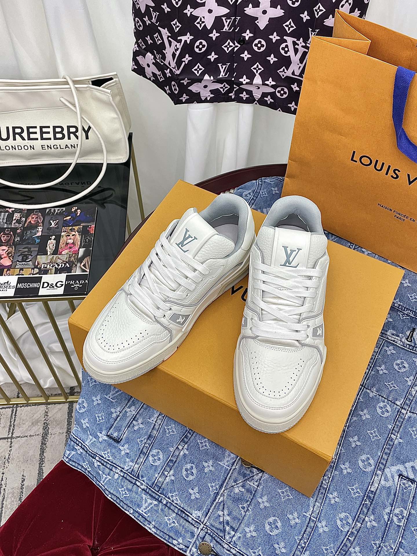 Louis Vuitton Basic Shoes Mesh L-s