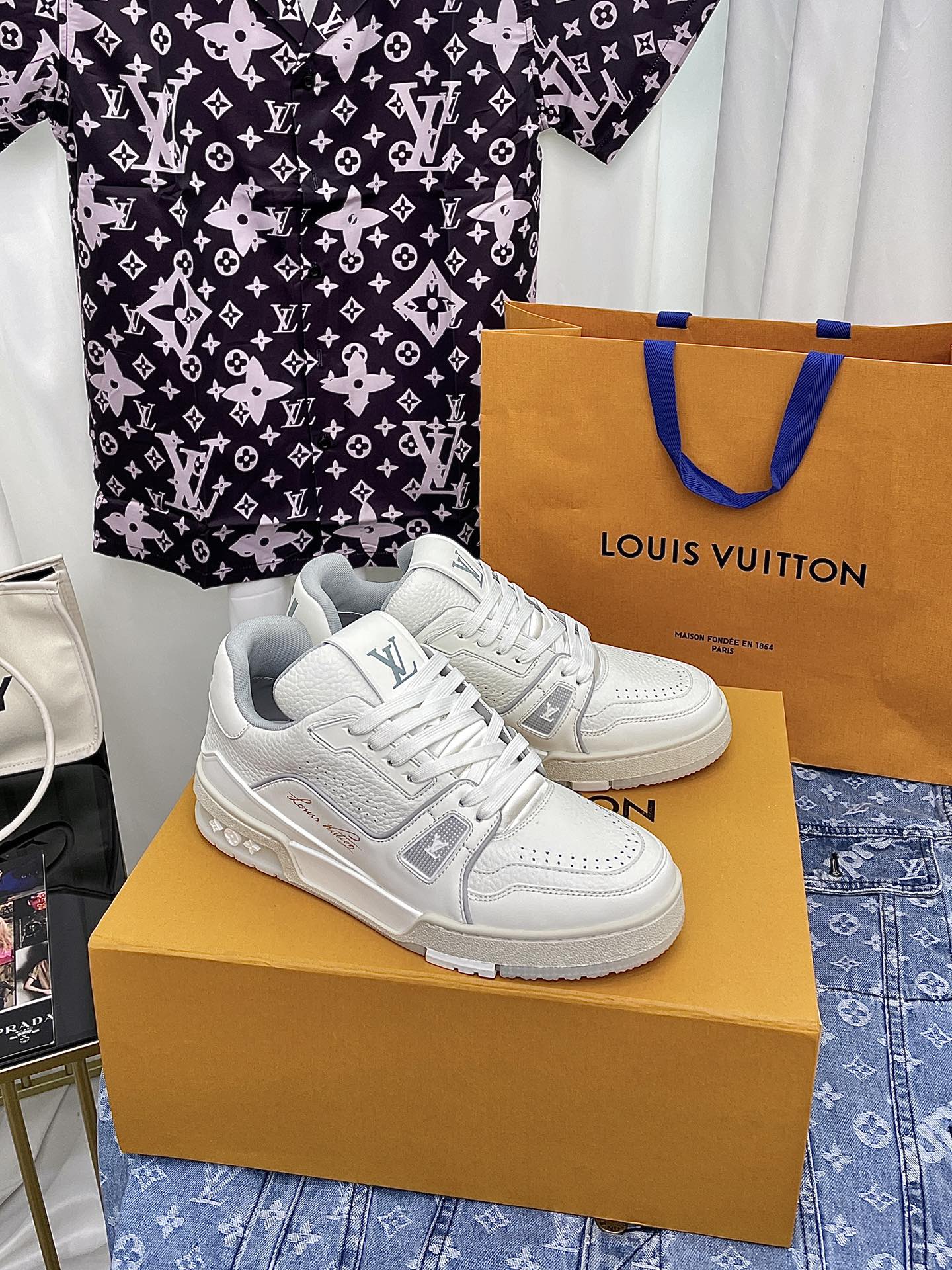 Louis Vuitton Basic Shoes Mesh L-s