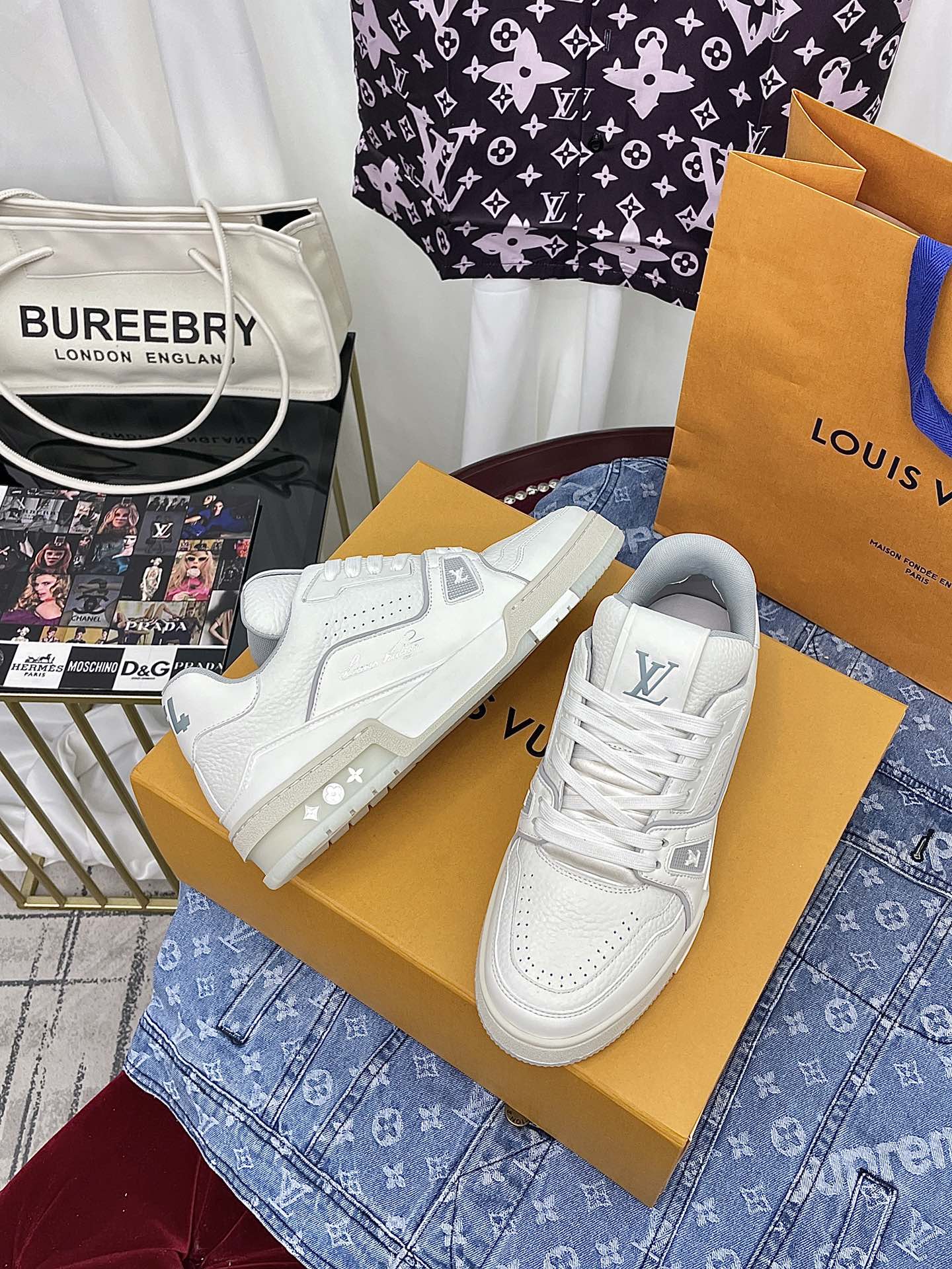 Louis Vuitton Basic Shoes Mesh L-s