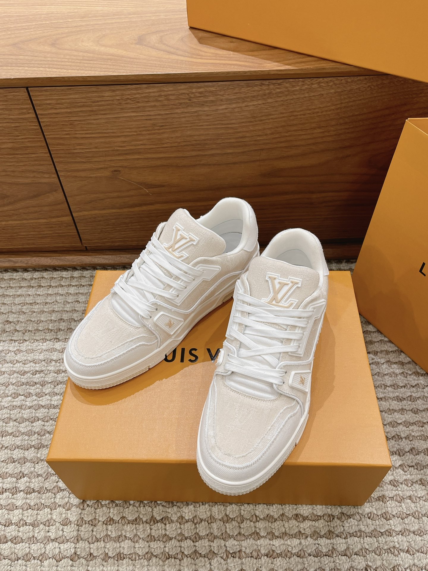 Louis Vuitton Basic Shoes Mesh L-s