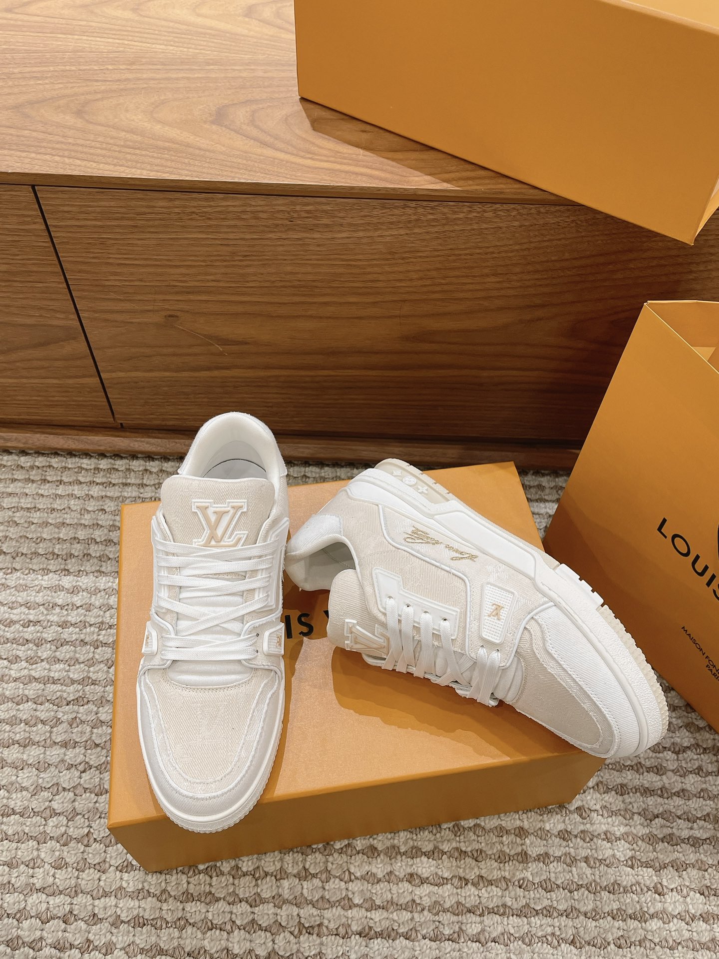 Louis Vuitton Basic Shoes Mesh L-s