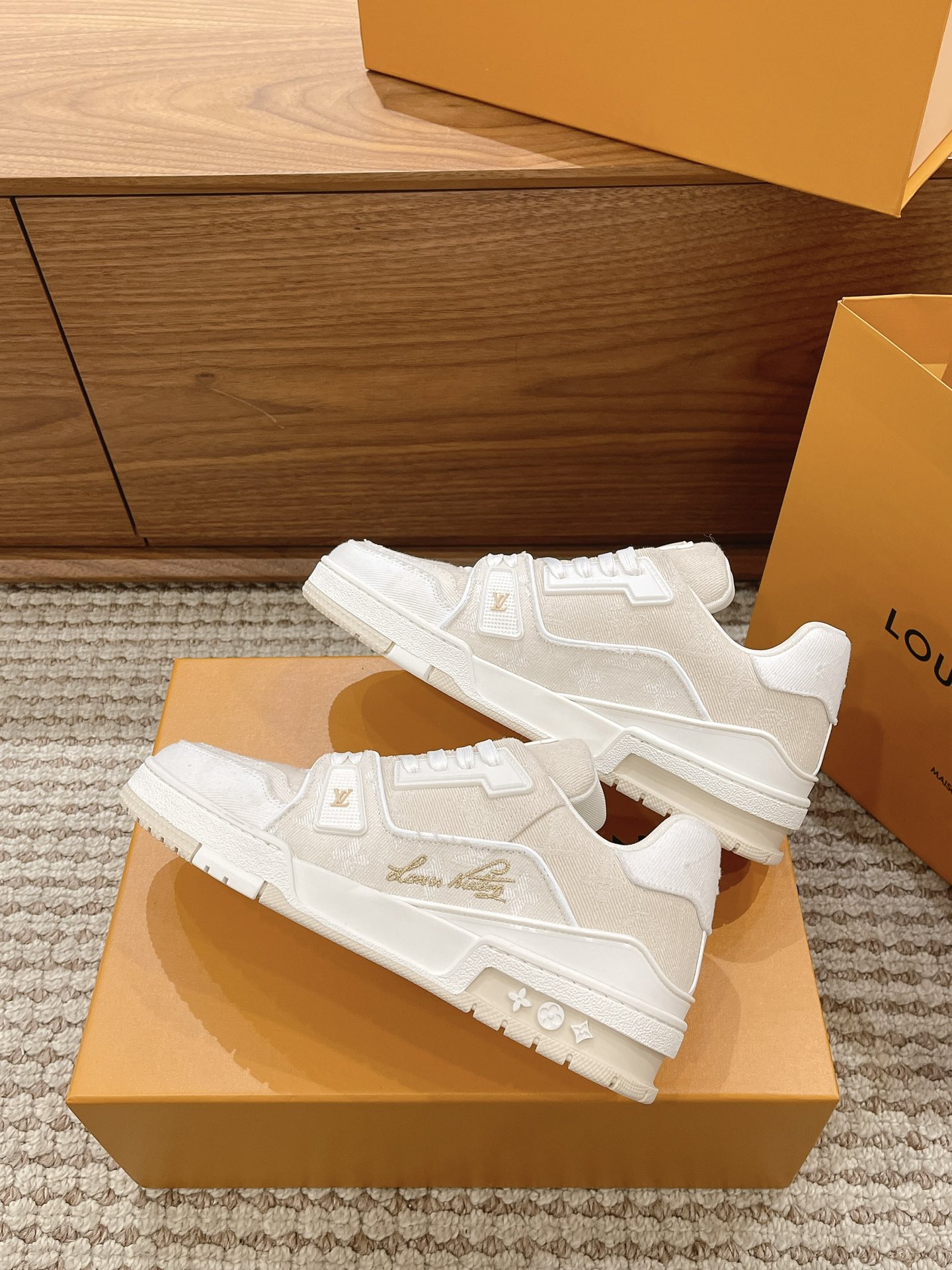 Louis Vuitton Basic Shoes Mesh L-s