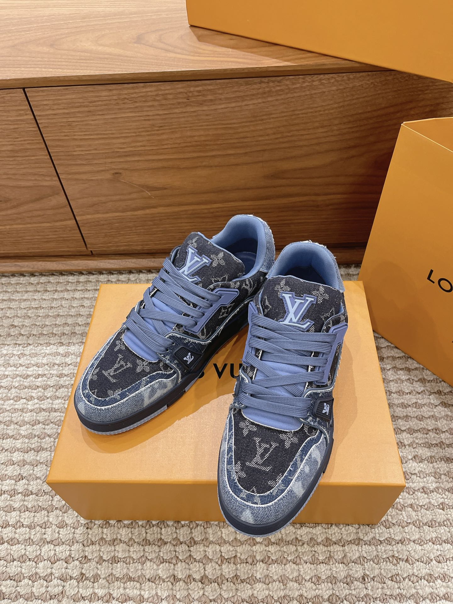 Louis Vuitton Basic Shoes Mesh L-s