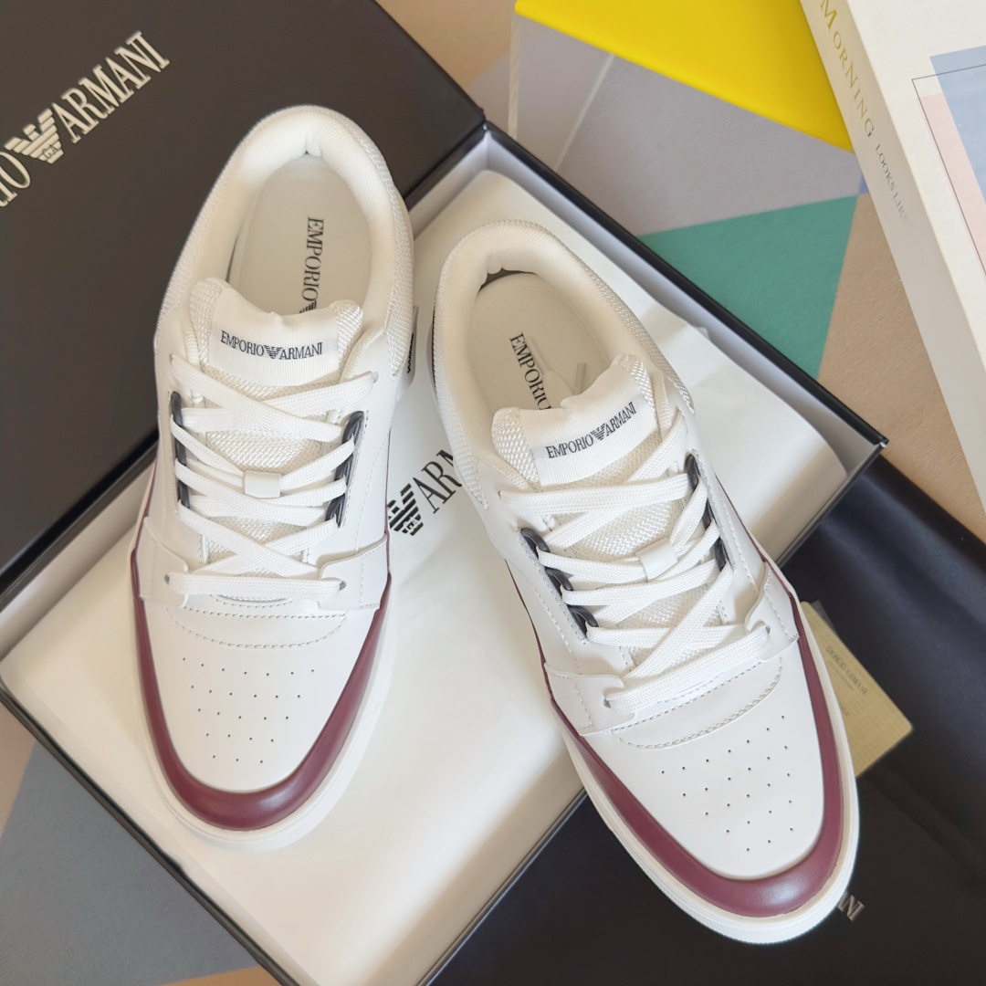 Armani Male Sneakers Breathable M-s