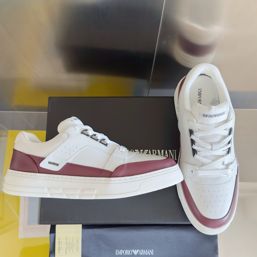 Armani Male Sneakers Breathable M-s