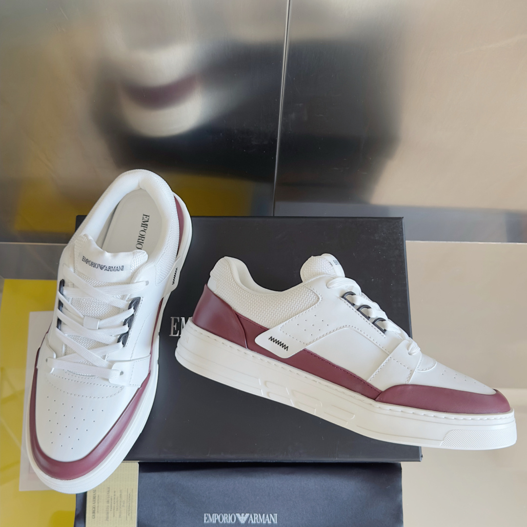 Armani Male Sneakers Breathable M-s