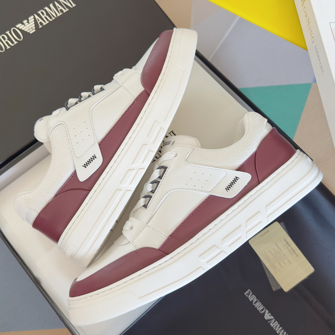 Armani Male Sneakers Breathable M-s