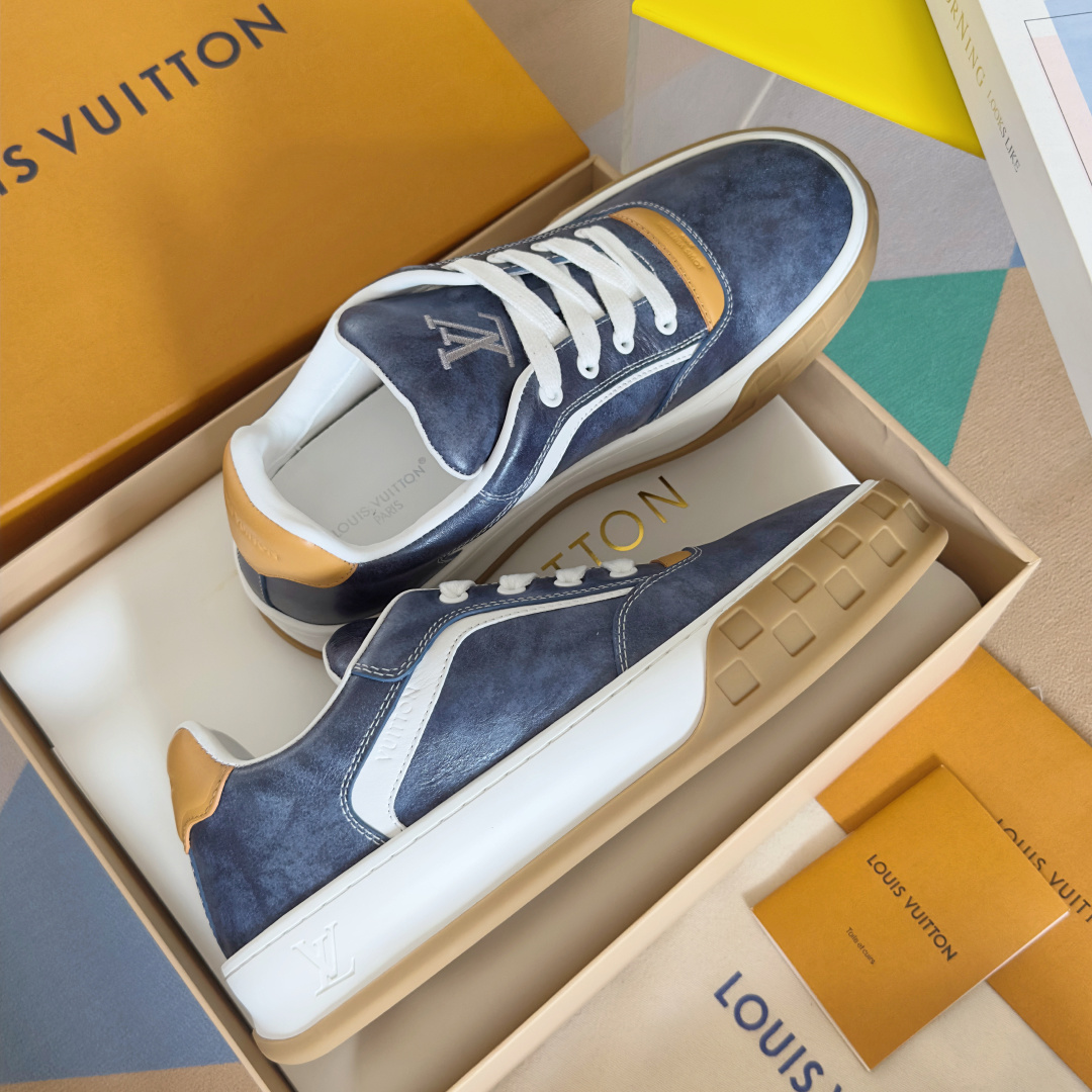 Louis Vuitton Male Sneakers Breathable M-l-s