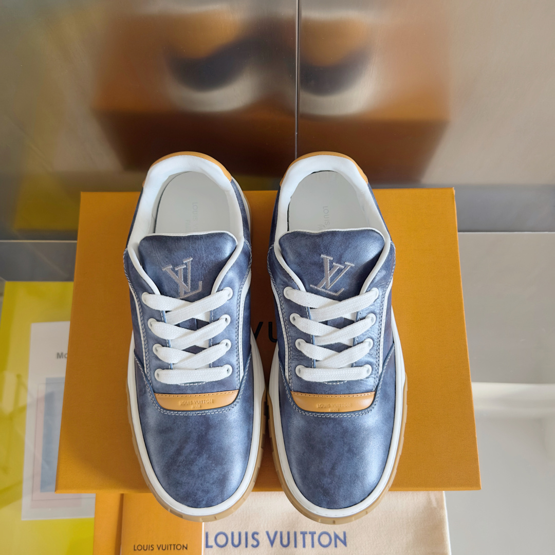 Louis Vuitton Male Sneakers Breathable M-l-s
