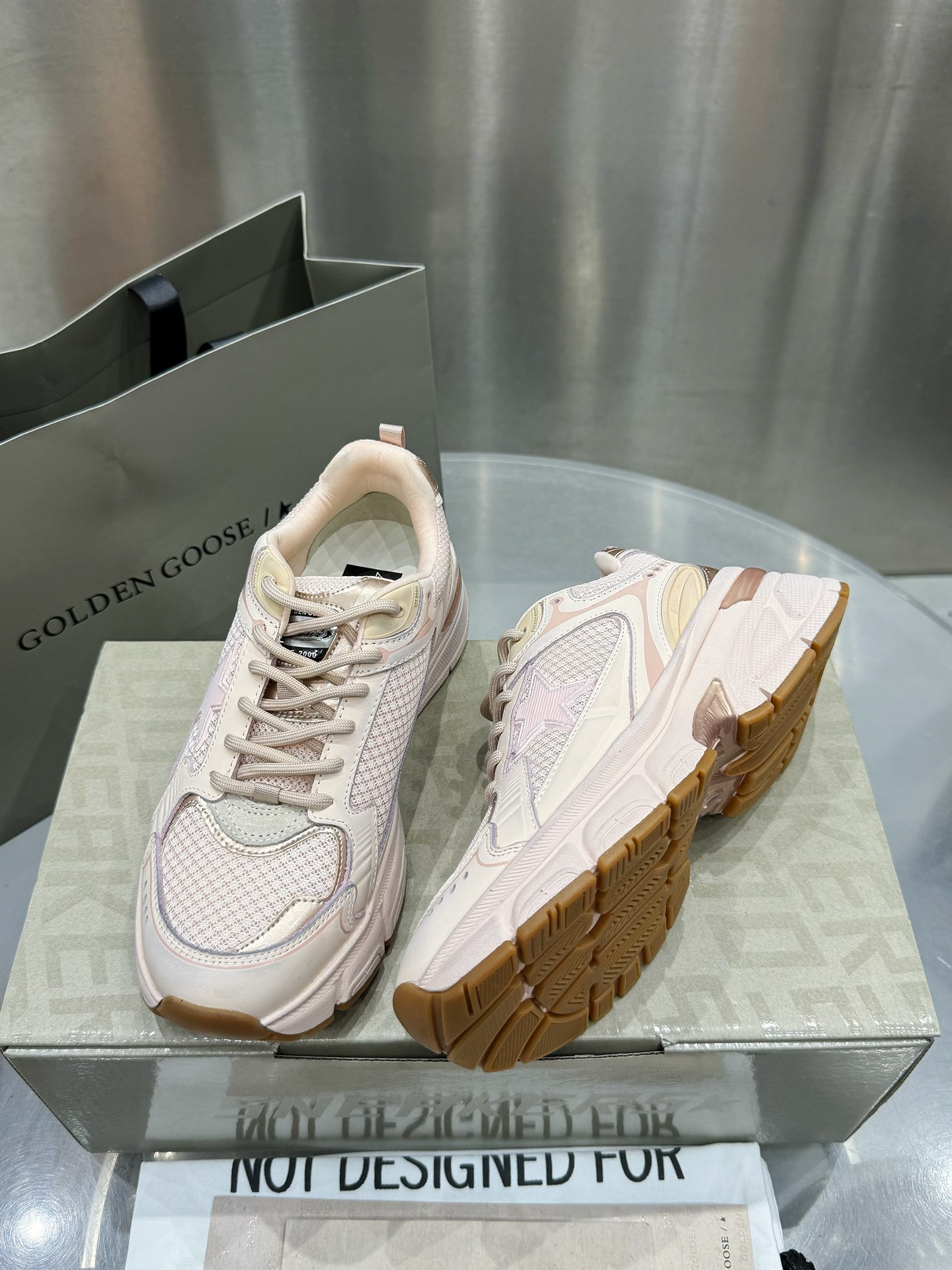 Golden Goose Male Sneakers Breathable M-l-s