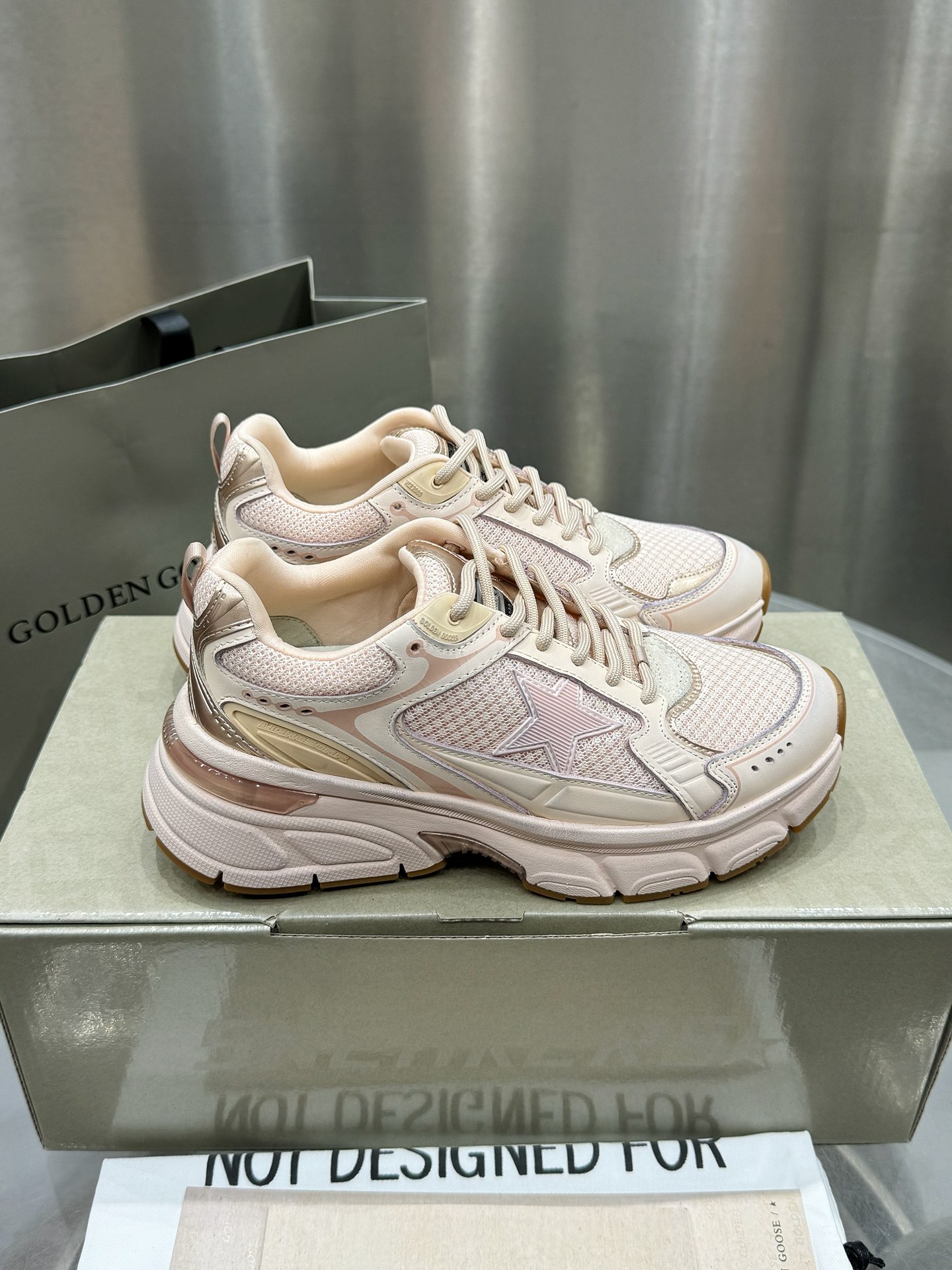 Golden Goose Male Sneakers Breathable M-l-s