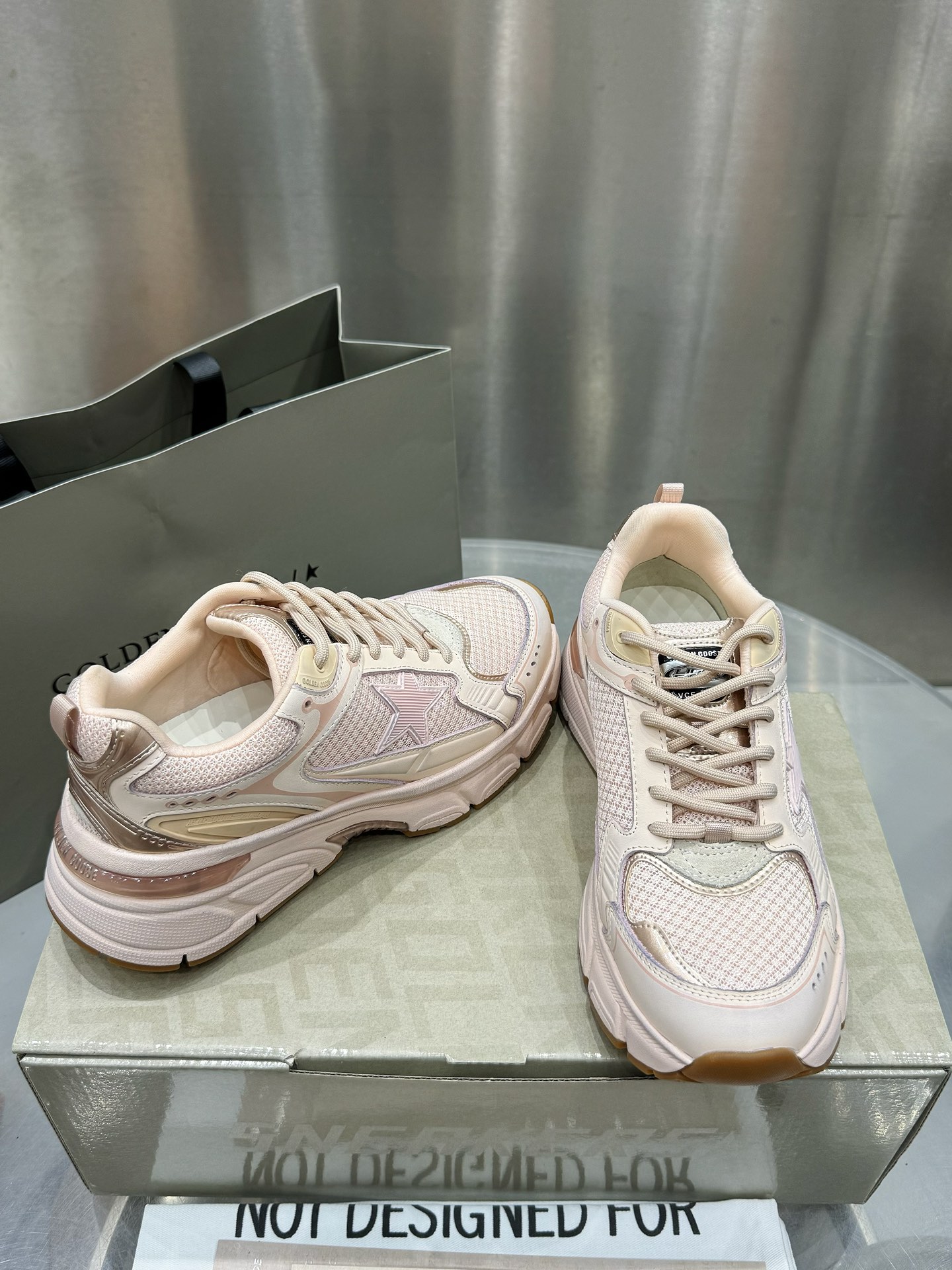 Golden Goose Male Sneakers Breathable M-l-s