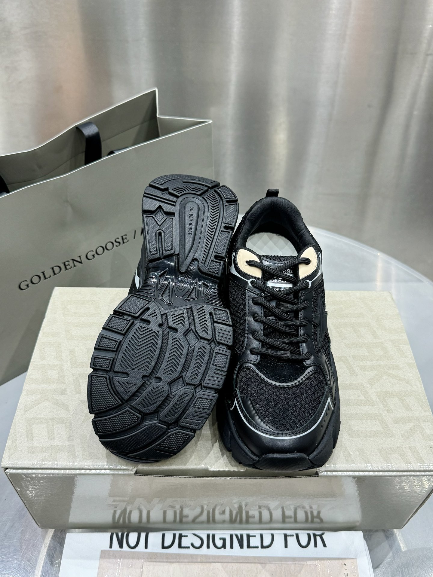 Golden Goose Male Sneakers Breathable M-l-s