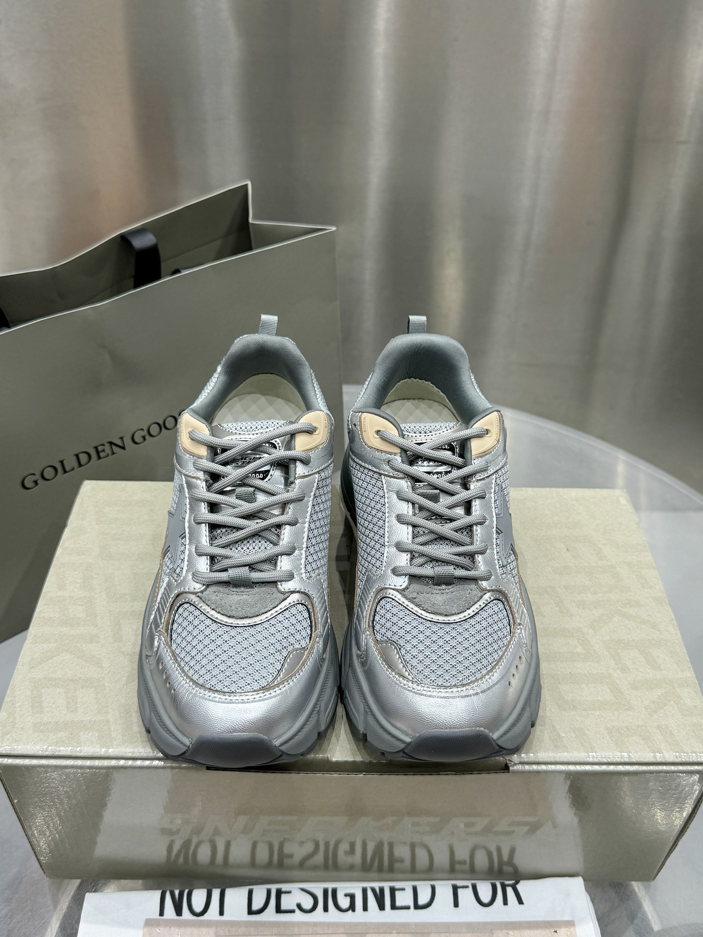 Golden Goose Male Sneakers Breathable M-l-s