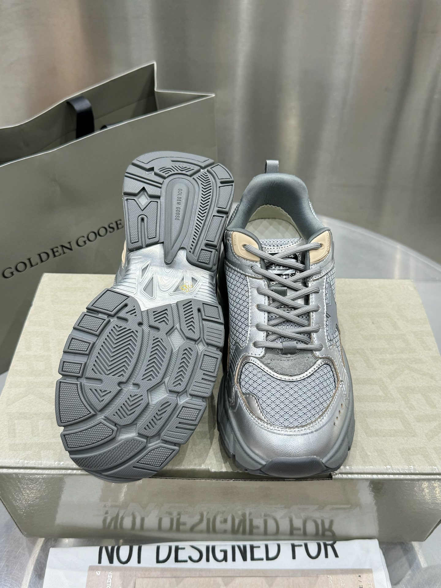 Golden Goose Male Sneakers Breathable M-l-s