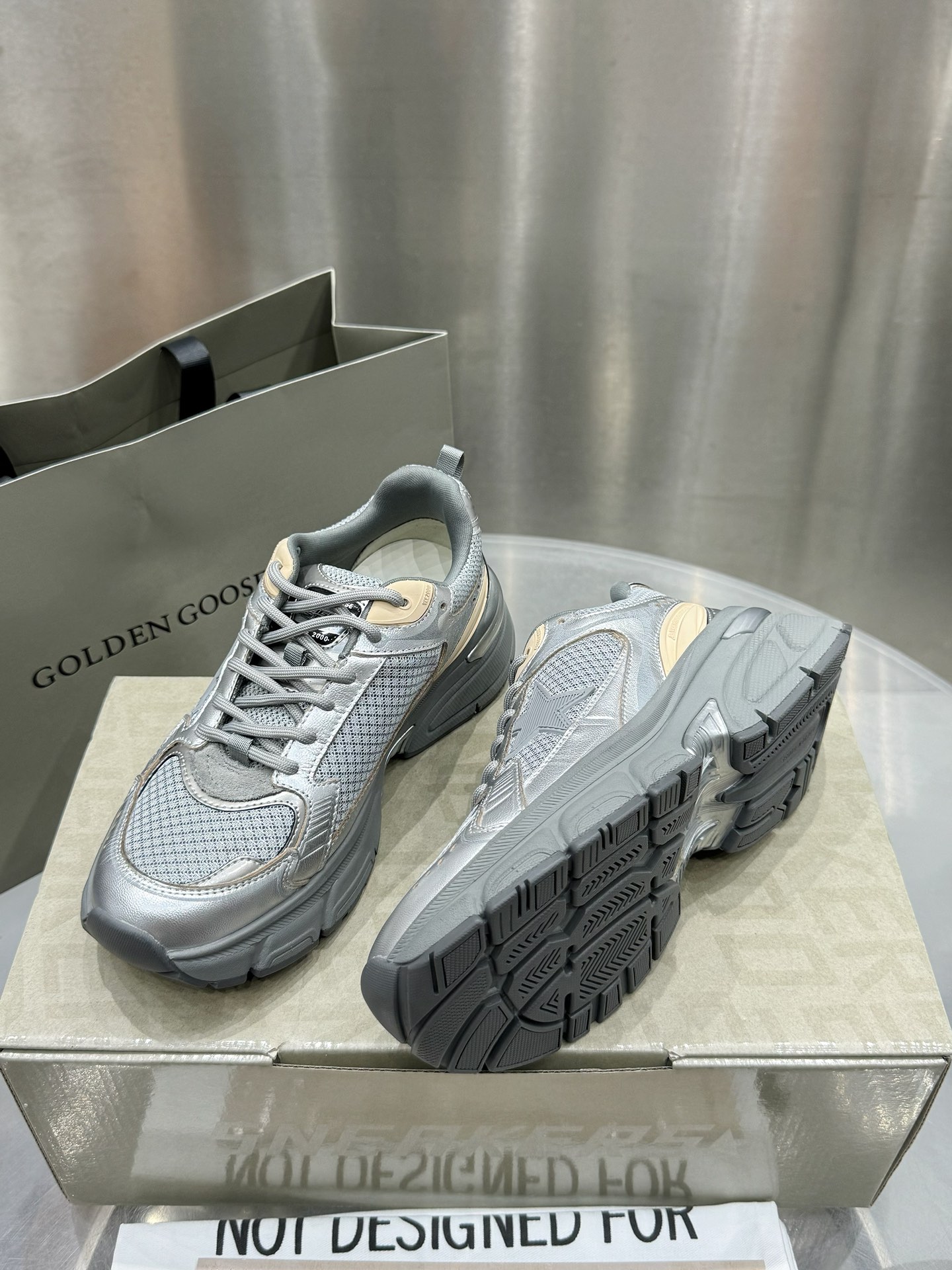 Golden Goose Male Sneakers Breathable M-l-s