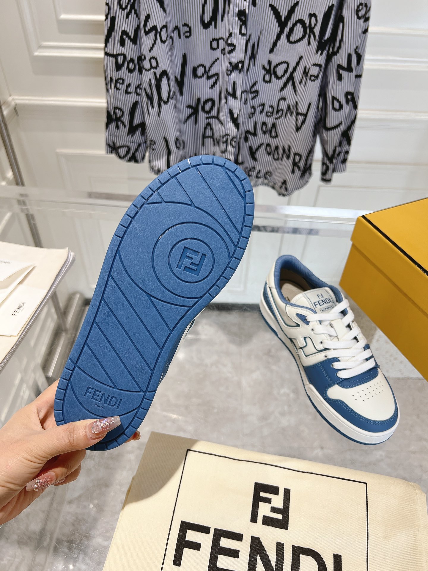 Fendi Male Board Shoes M-s