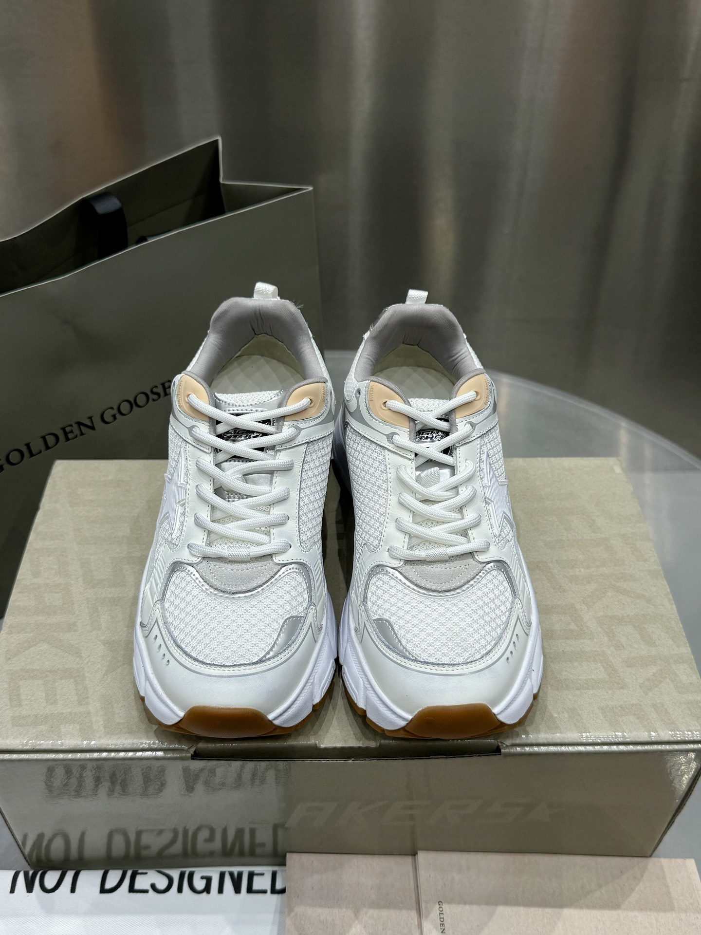 Golden Goose Male Sneakers Breathable M-l-s