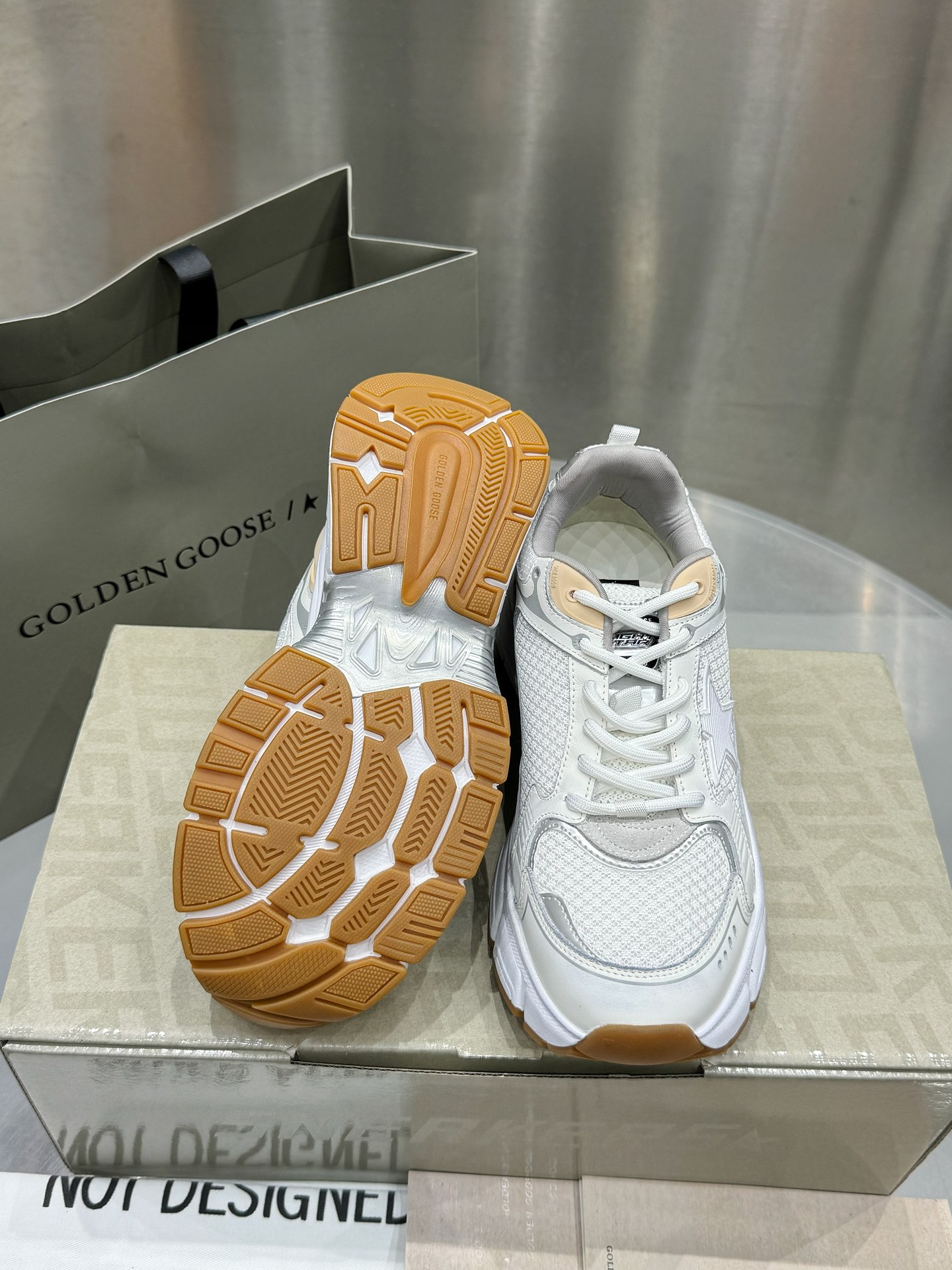 Golden Goose Male Sneakers Breathable M-l-s