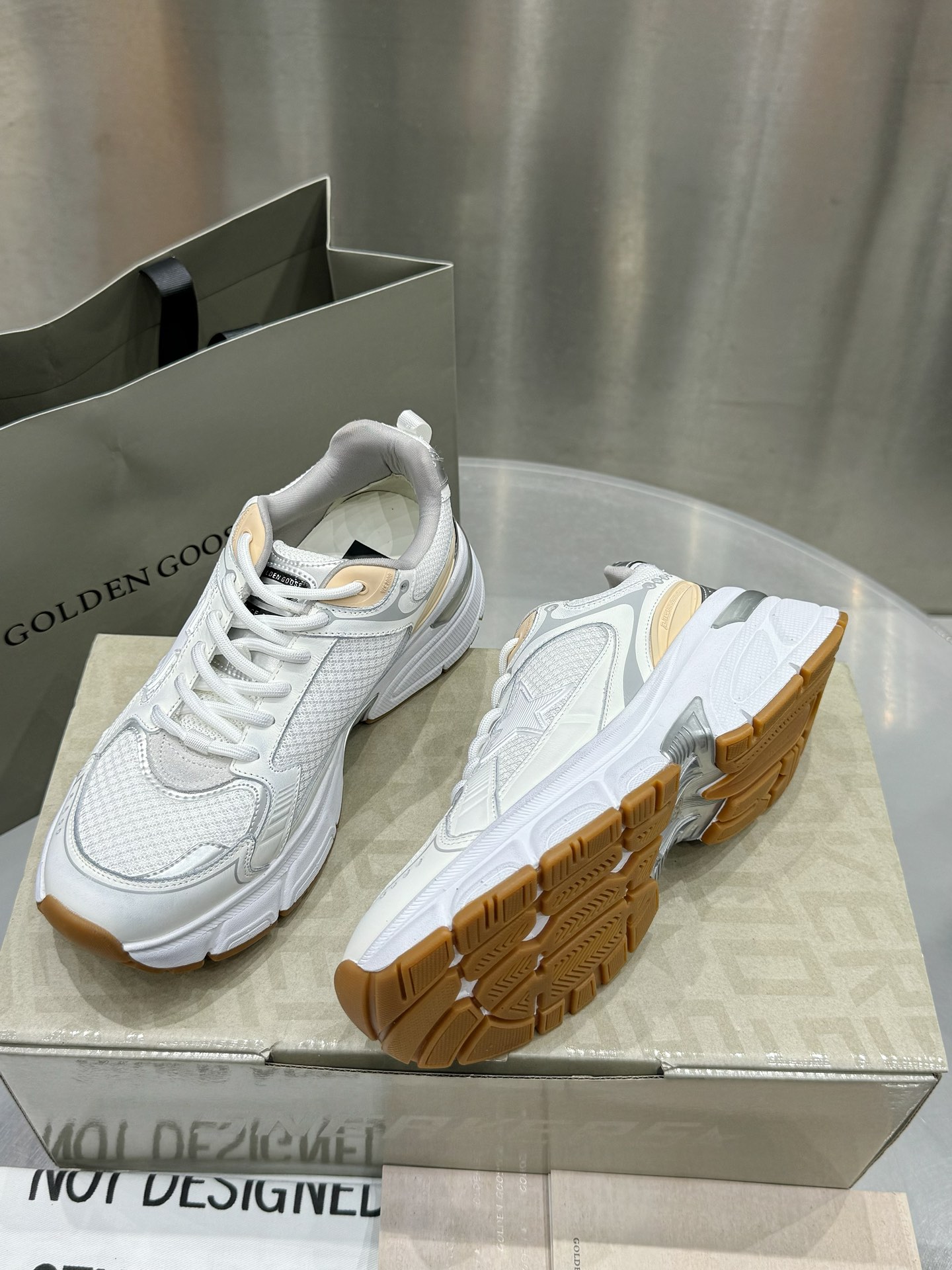 Golden Goose Male Sneakers Breathable M-l-s