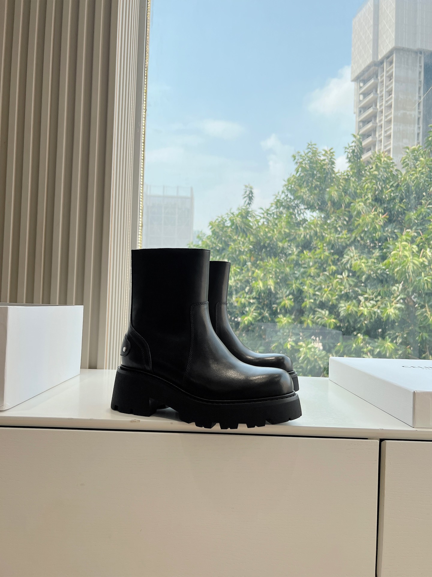 Celine Boots Real Leather L