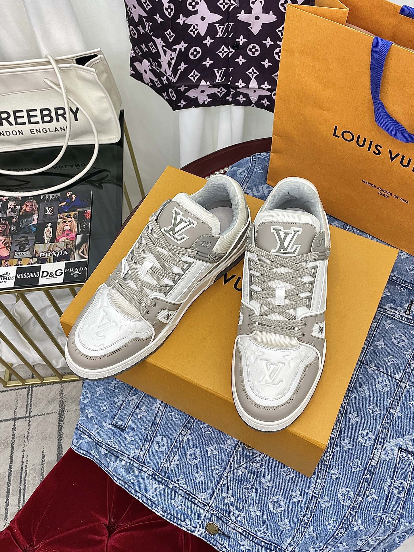 Louis Vuitton Basic Shoes Mesh L-s