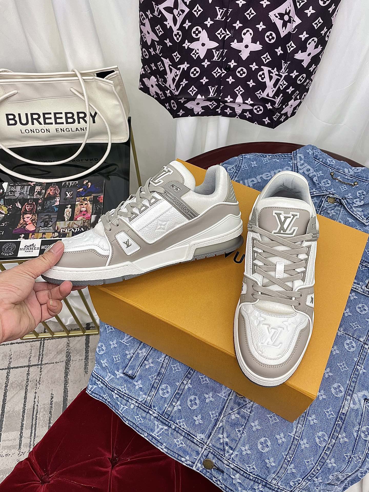 Louis Vuitton Basic Shoes Mesh L-s