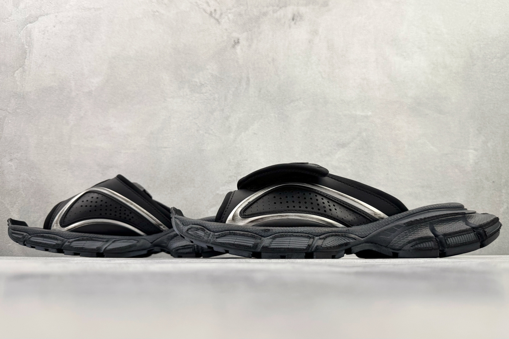 Basic Shoes Mesh Black L-s-xl