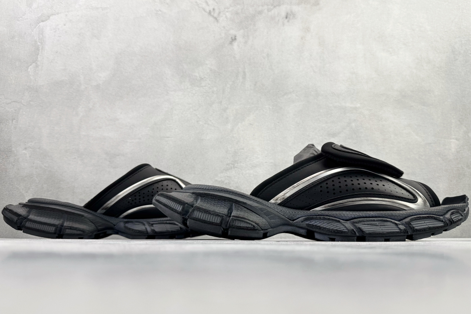 Basic Shoes Mesh Black L-s-xl