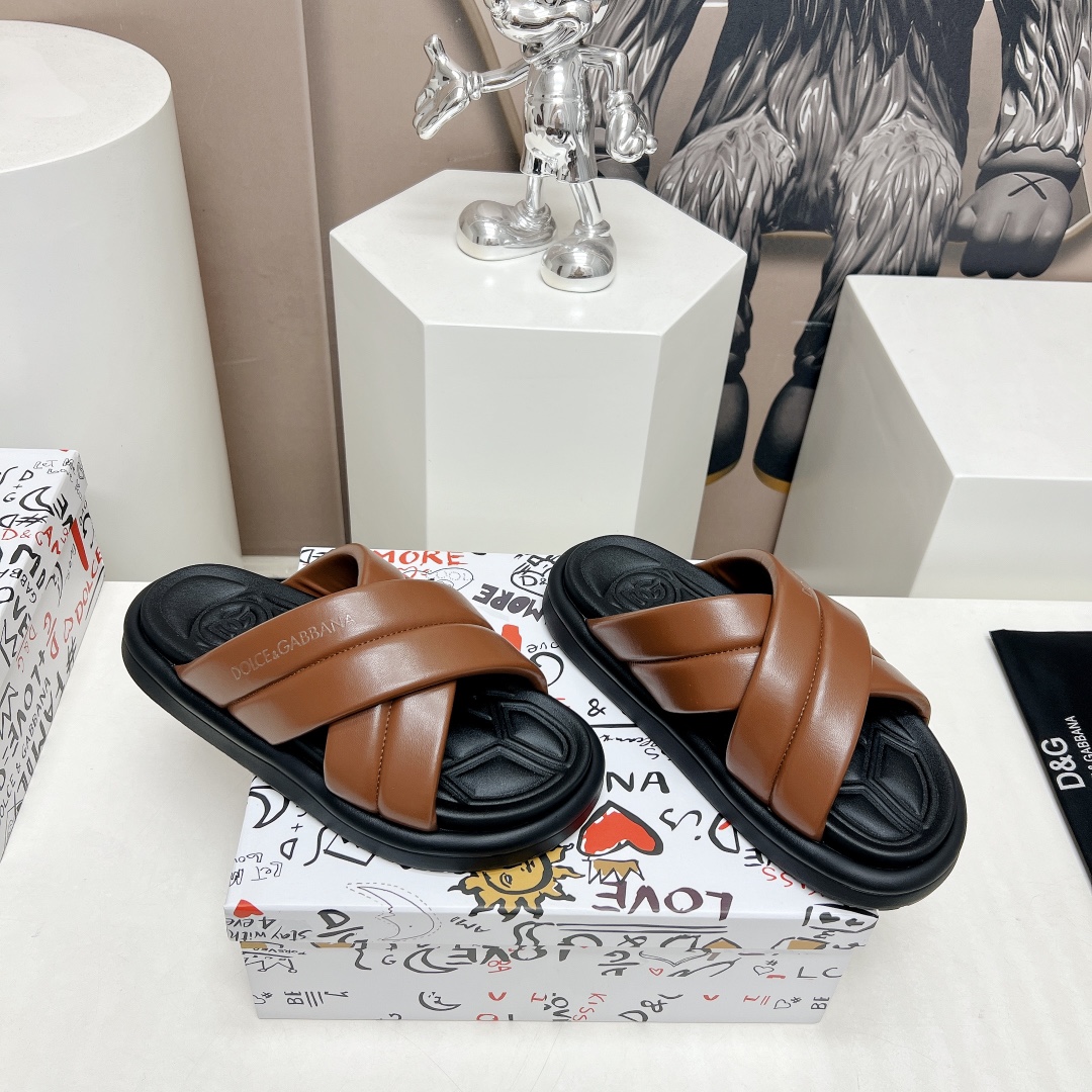 Dolce Gabbana Male Sandals M-s