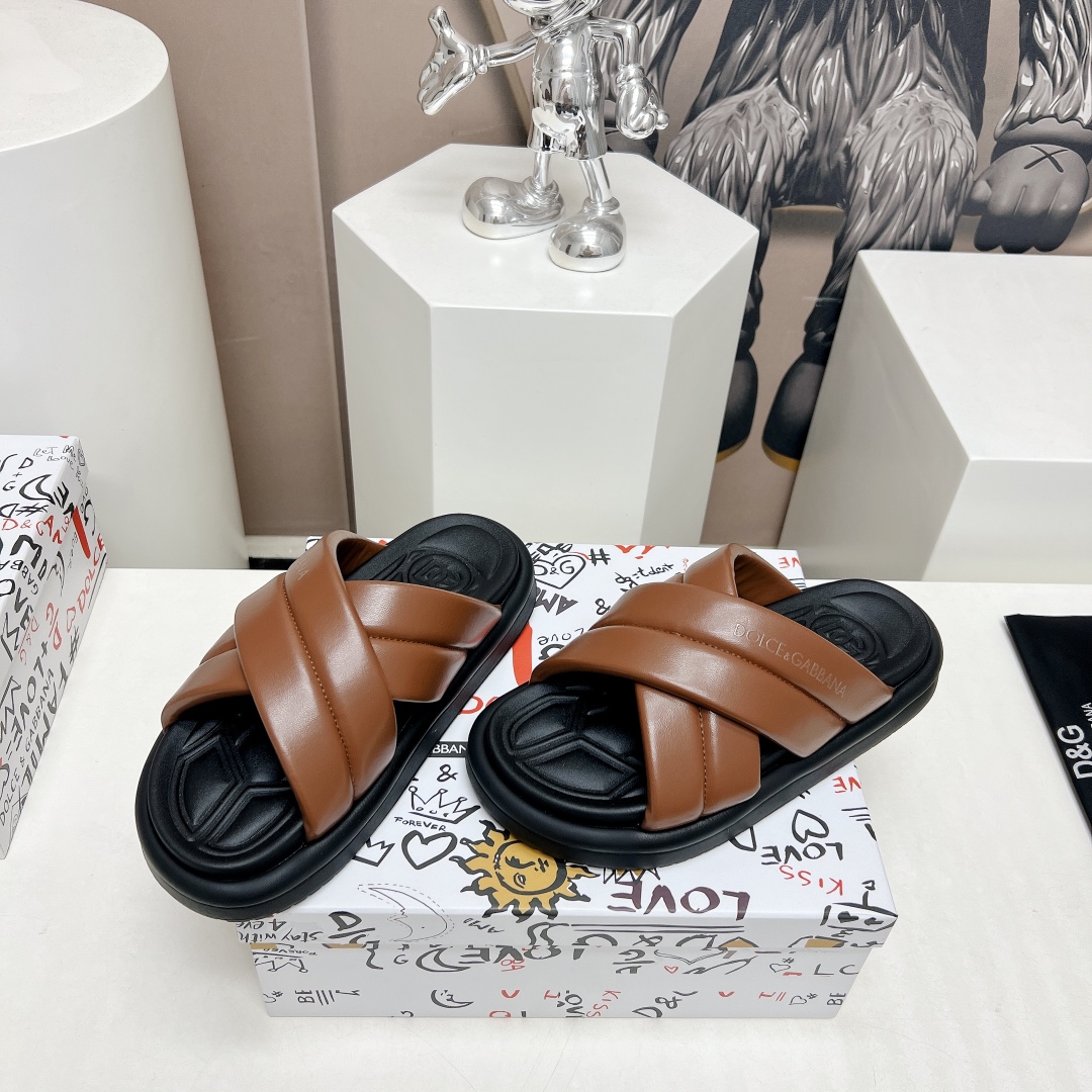 Dolce Gabbana Male Sandals M-s