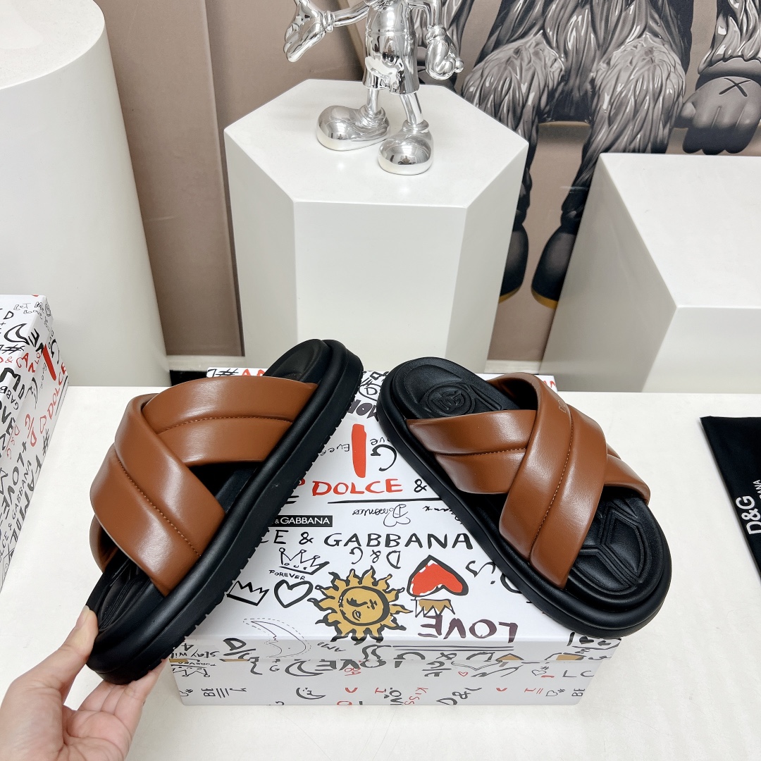 Dolce Gabbana Male Sandals M-s