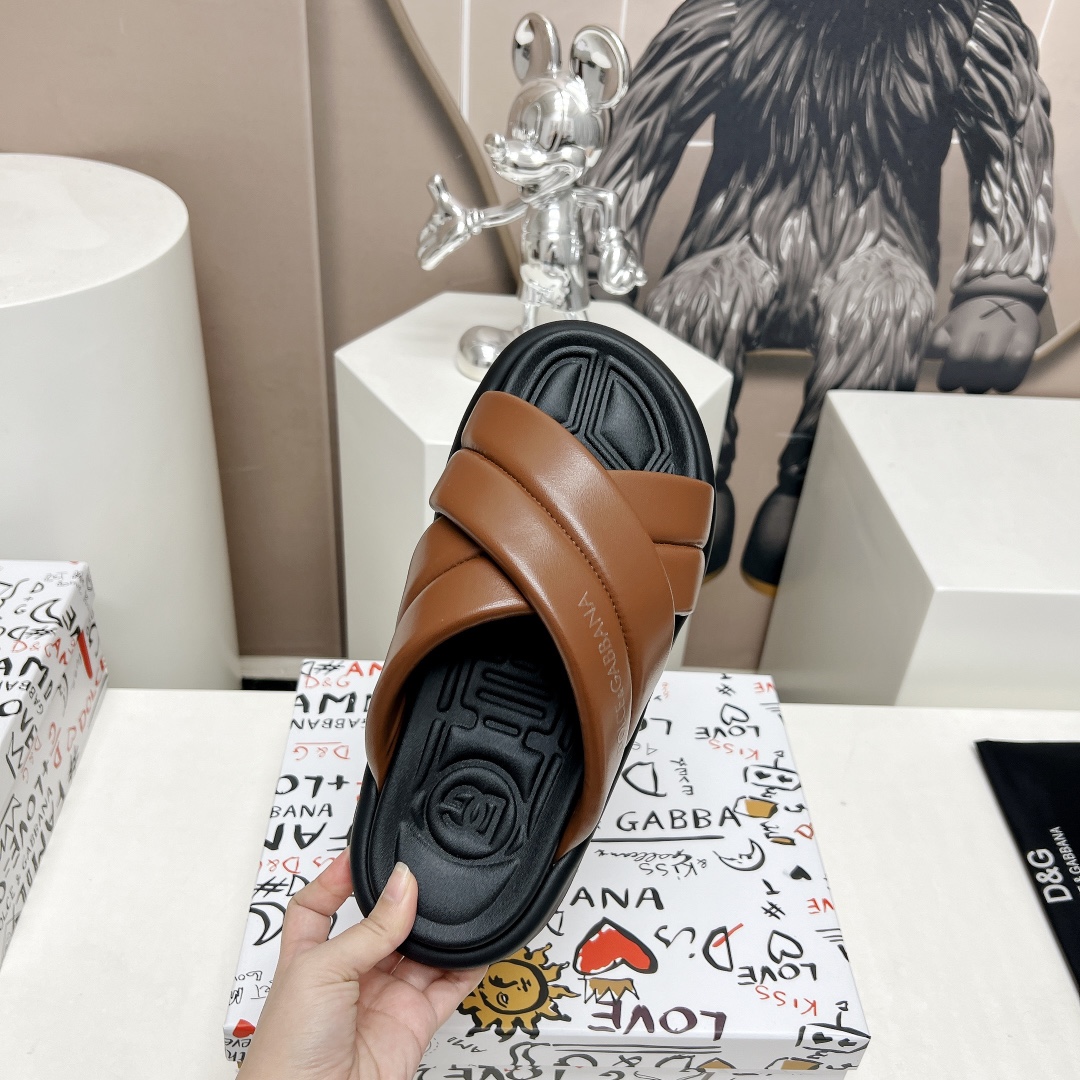 Dolce Gabbana Male Sandals M-s