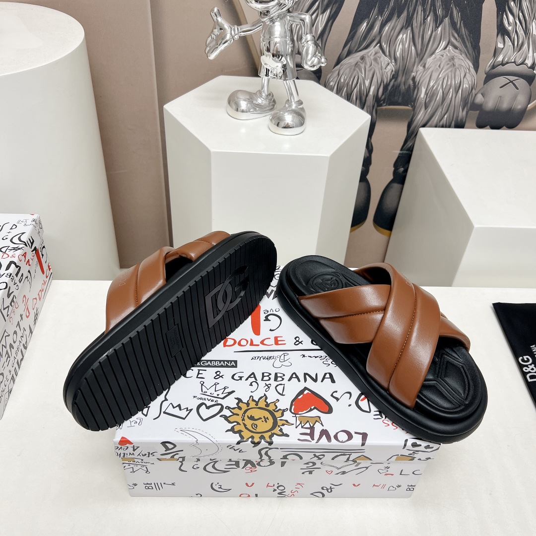 Dolce Gabbana Male Sandals M-s