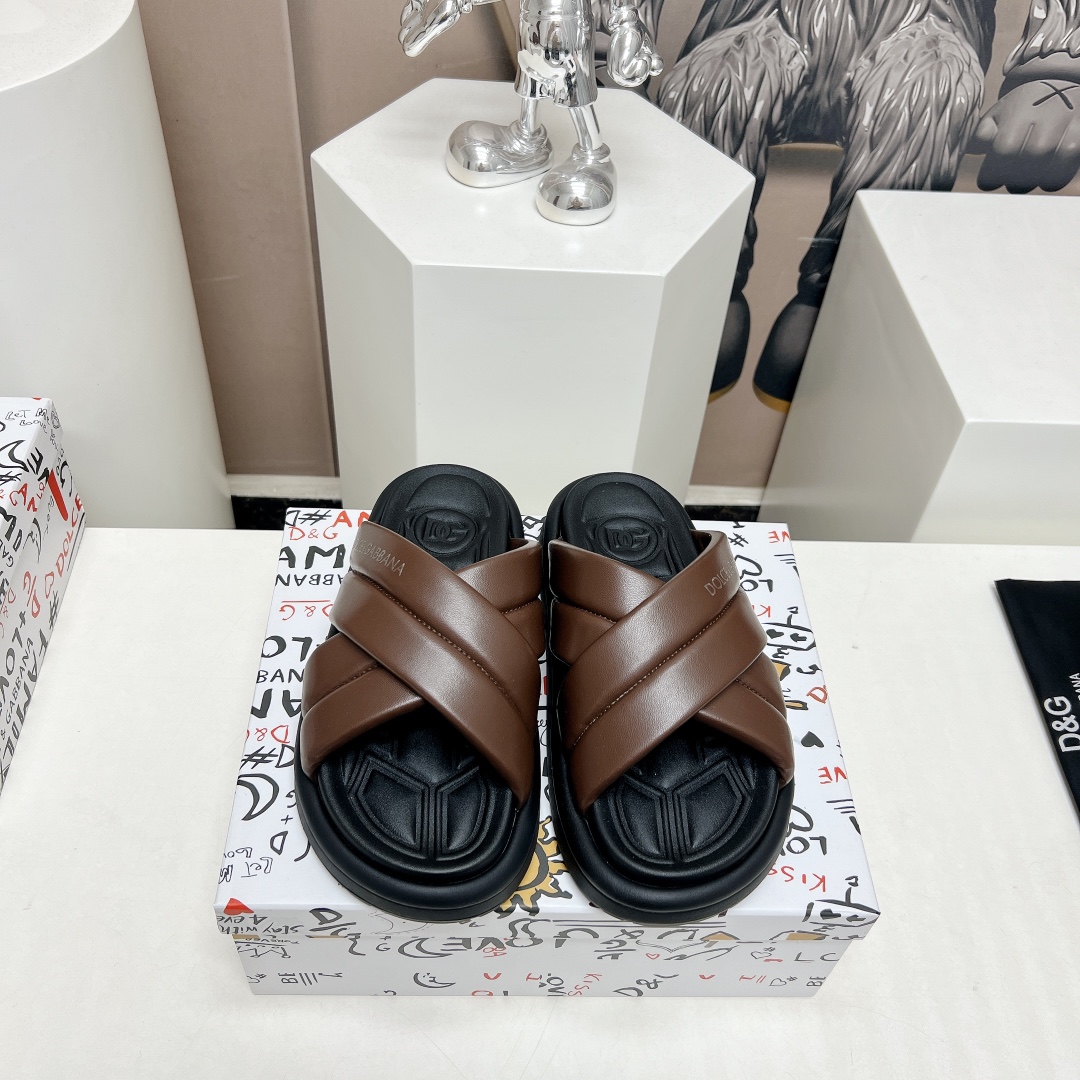 Dolce Gabbana Male Sandals M-s