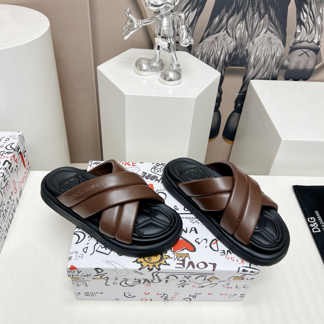 Dolce Gabbana Male Sandals M-s
