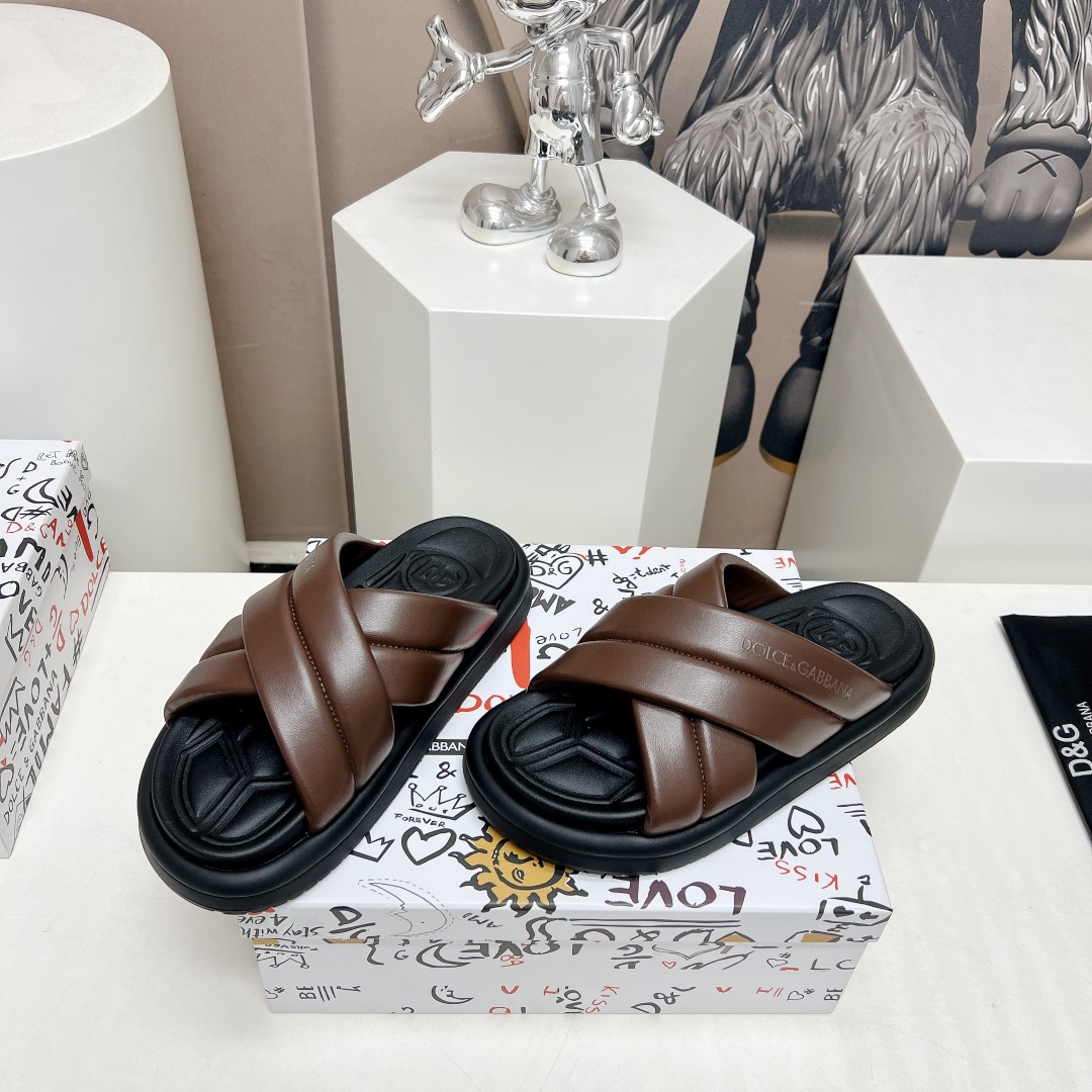 Dolce Gabbana Male Sandals M-s