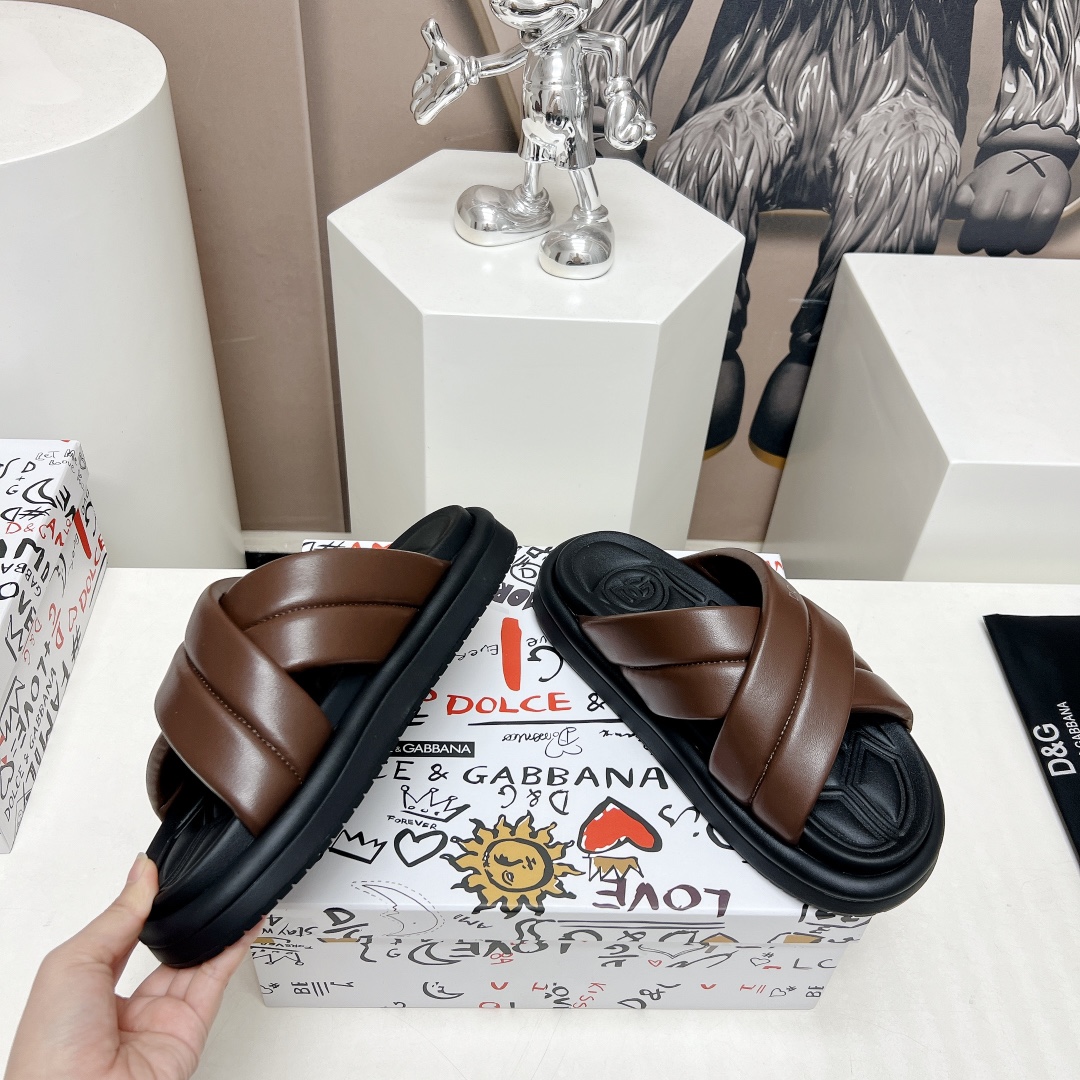 Dolce Gabbana Male Sandals M-s