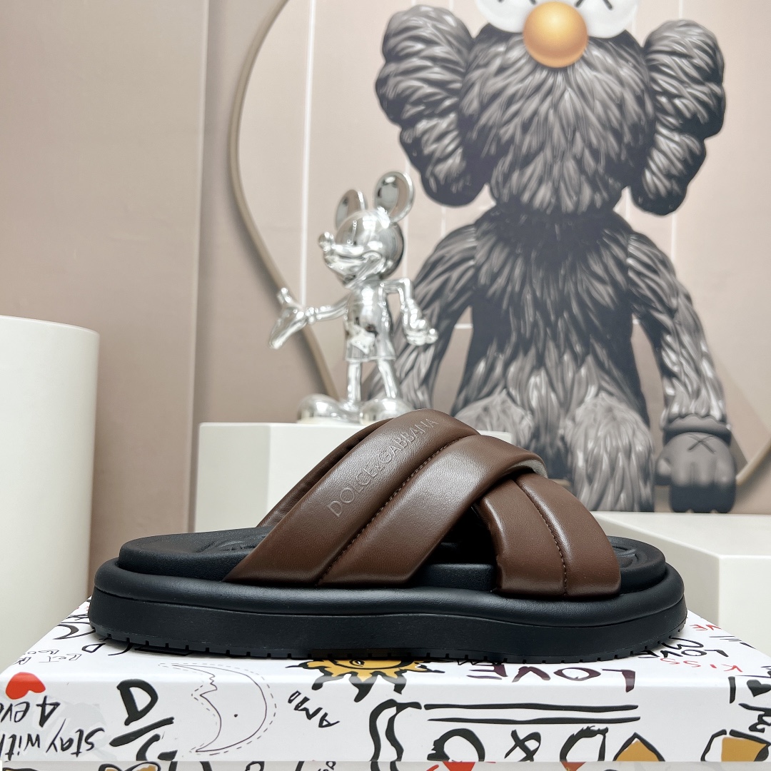 Dolce Gabbana Male Sandals M-s