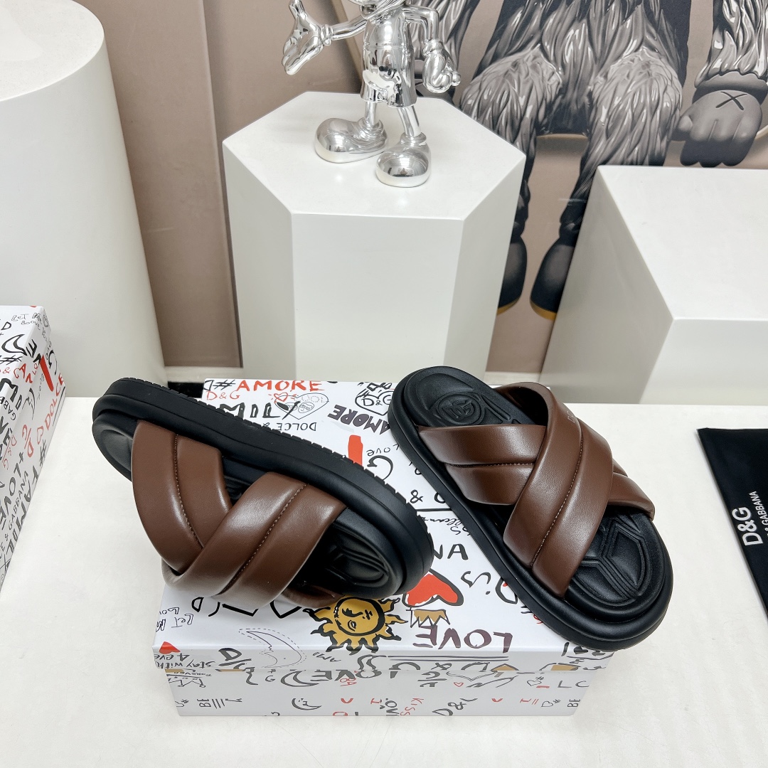 Dolce Gabbana Male Sandals M-s