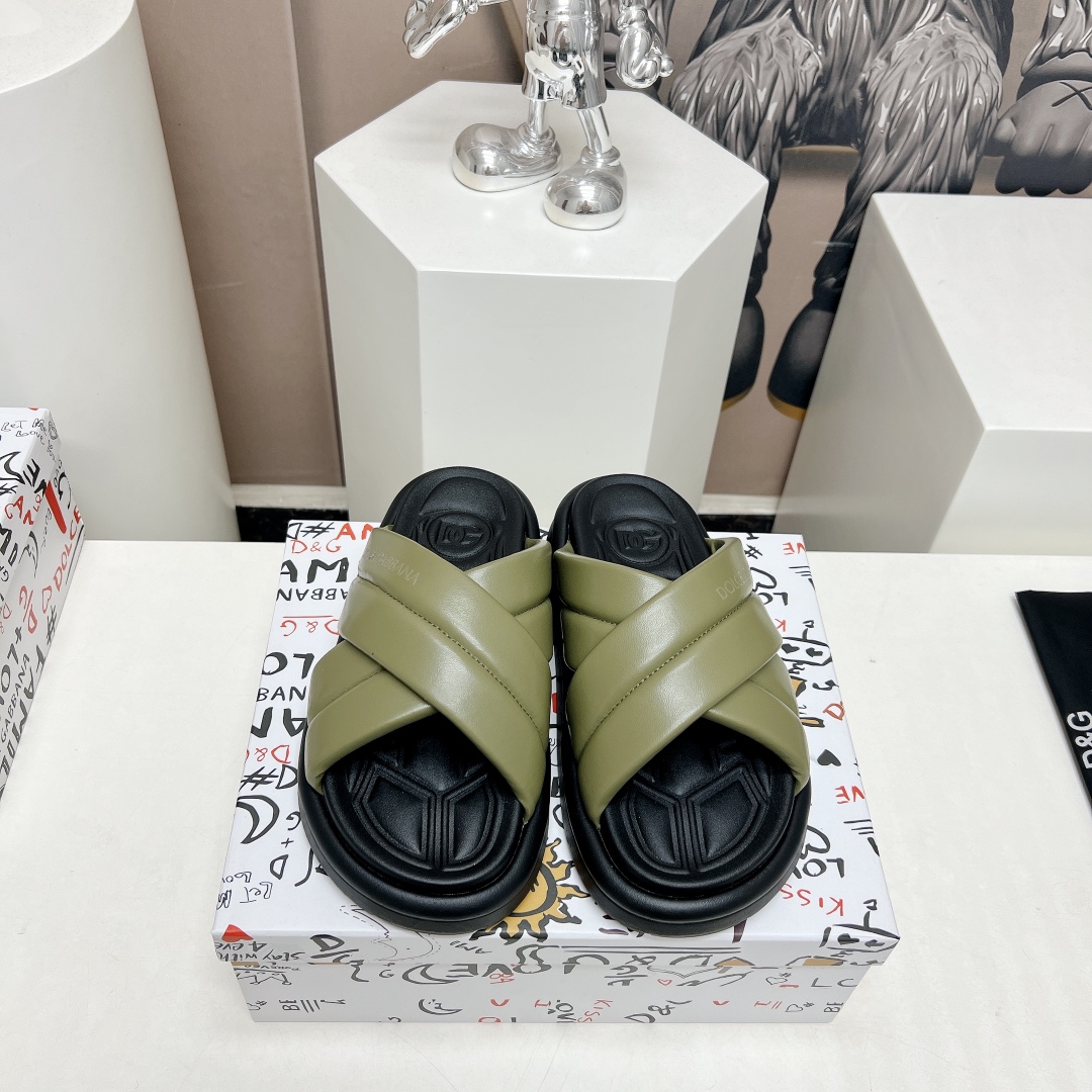 Dolce Gabbana Male Sandals M-s