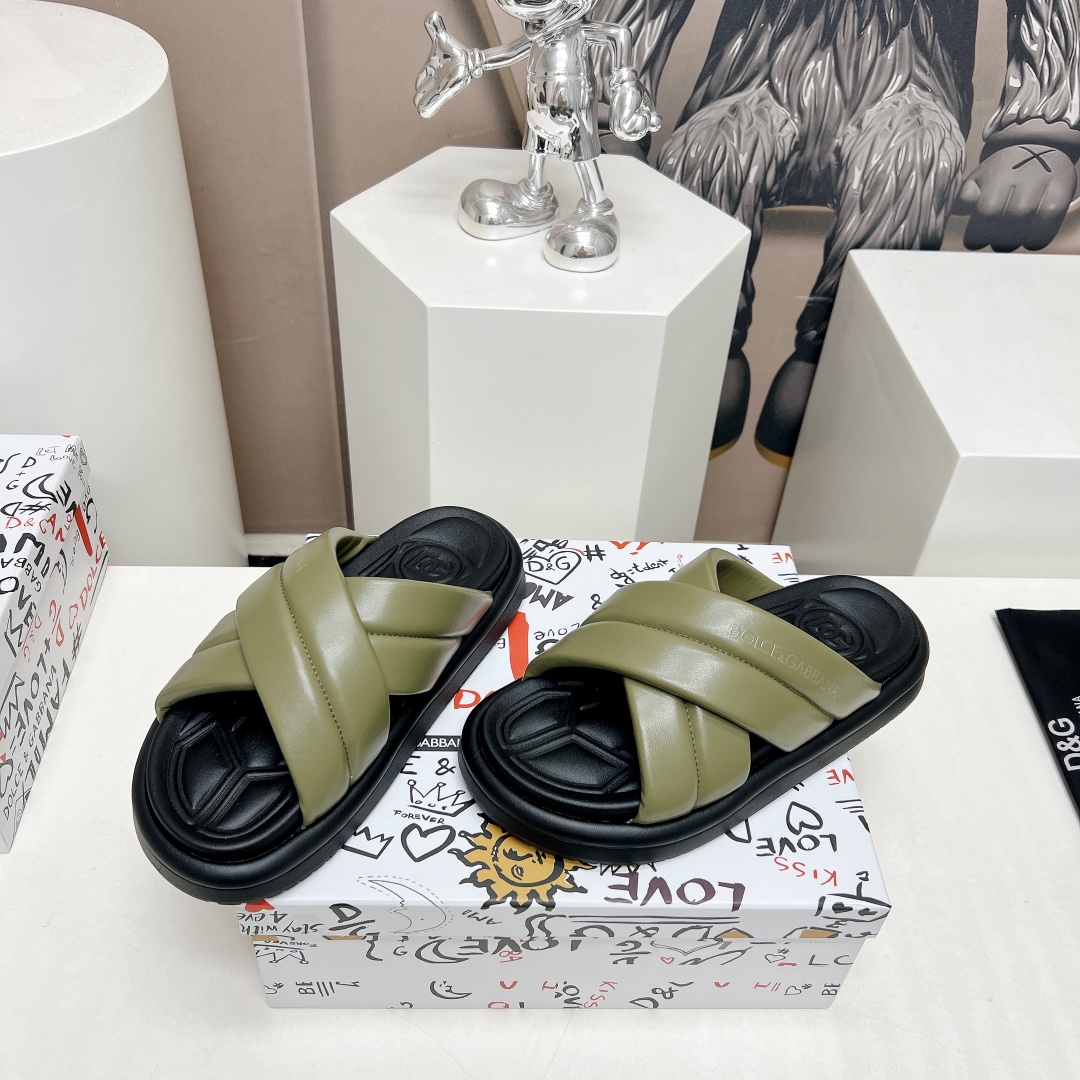 Dolce Gabbana Male Sandals M-s