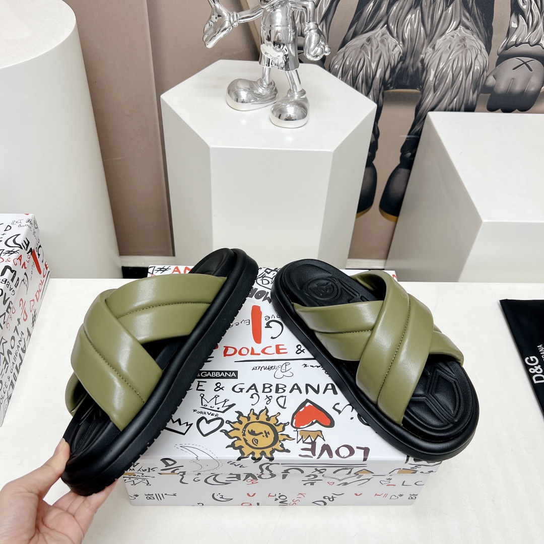 Dolce Gabbana Male Sandals M-s