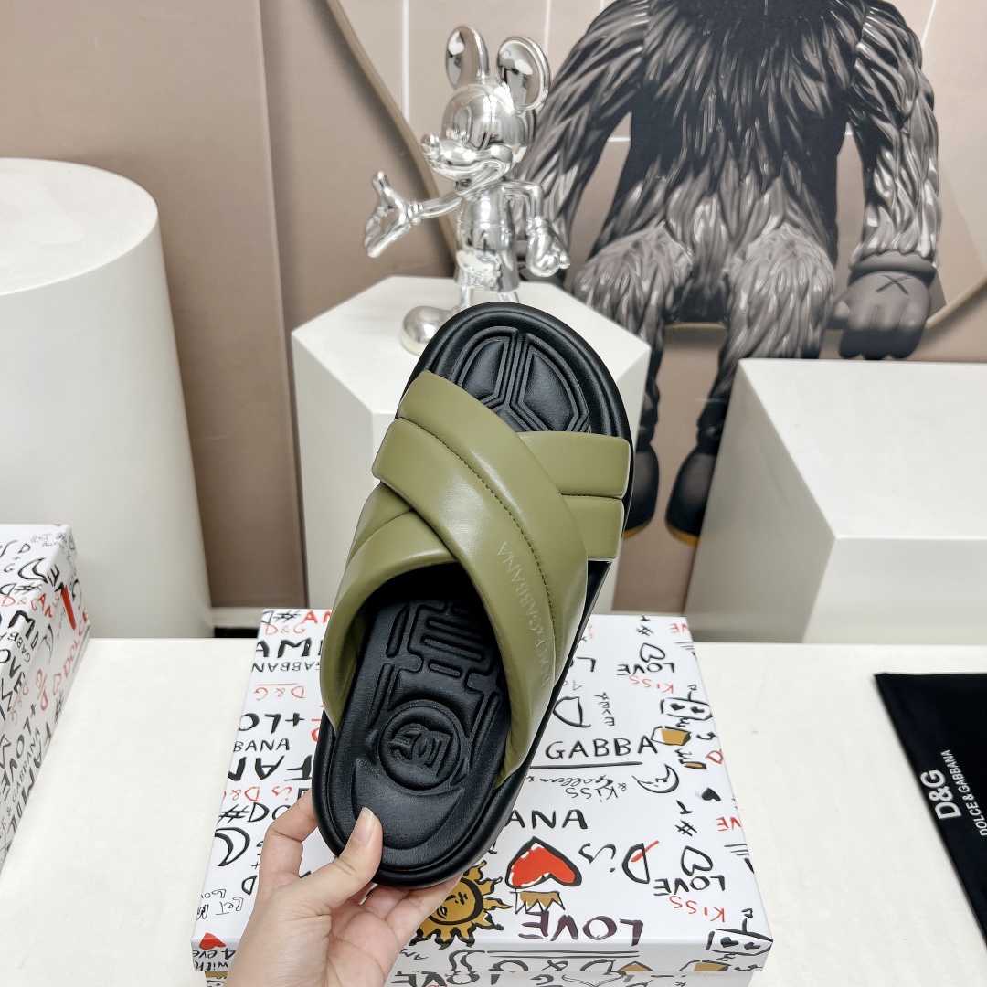 Dolce Gabbana Male Sandals M-s